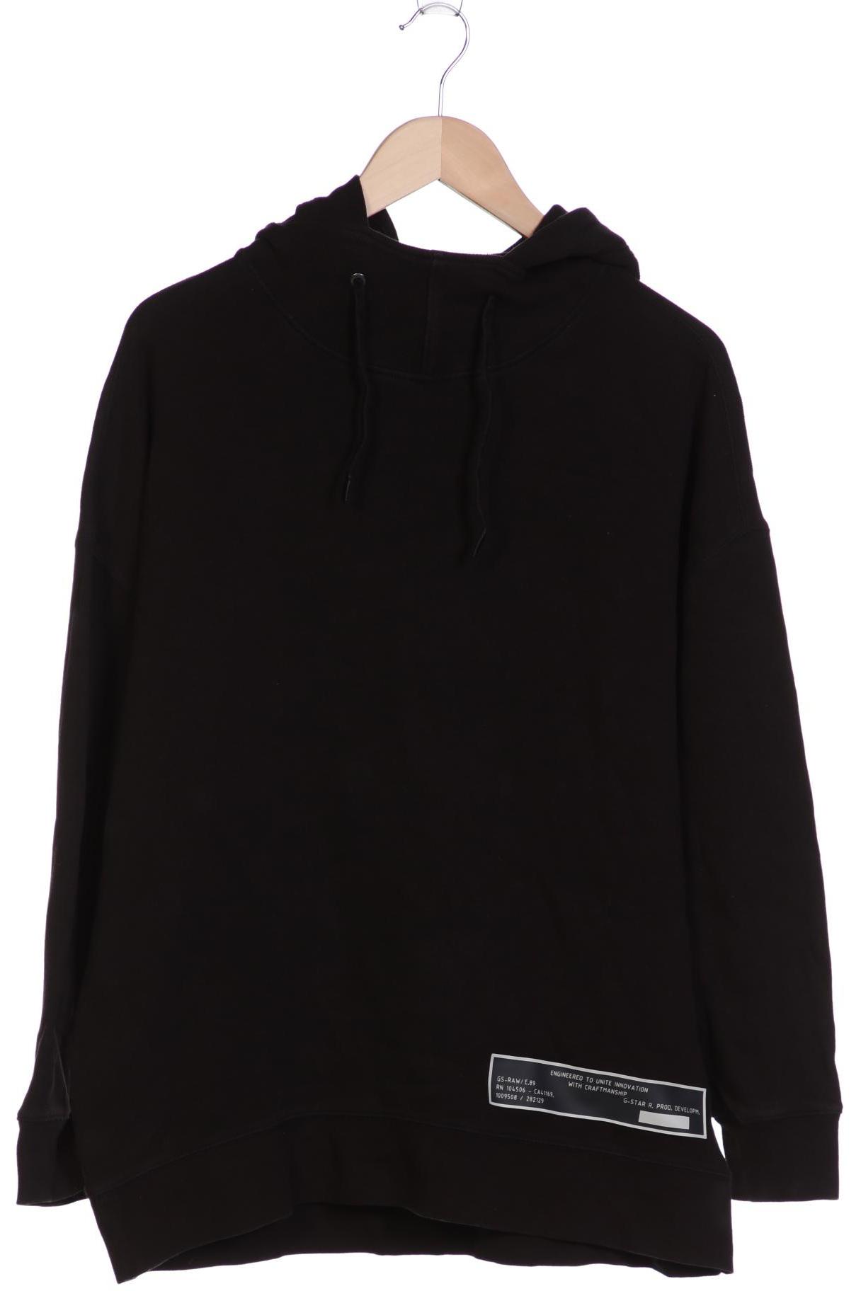 

G STAR RAW Damen Kapuzenpullover, schwarz