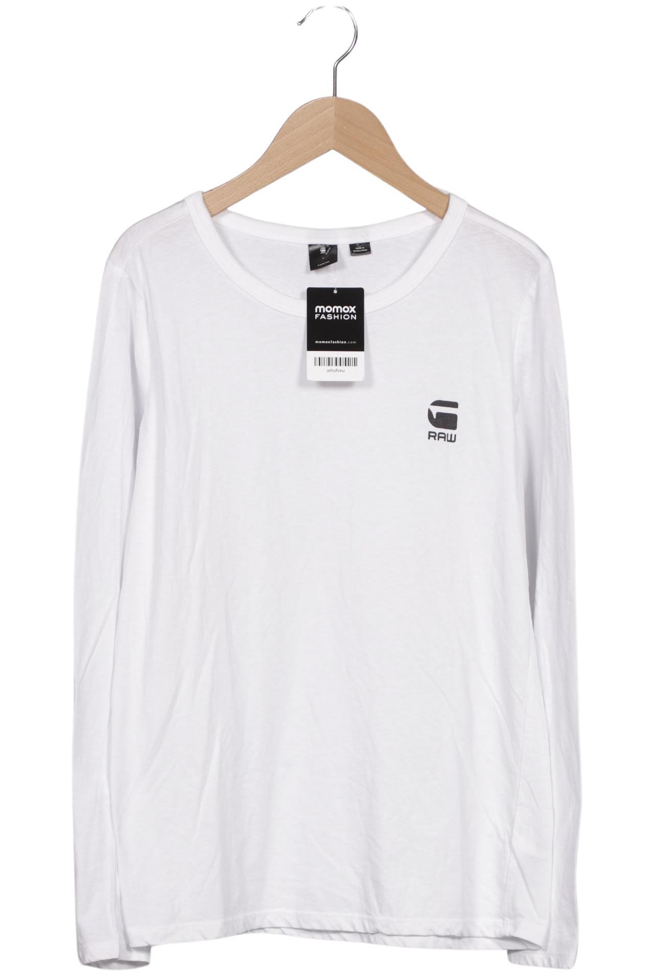 

G Star RAW Damen Langarmshirt, weiß, Gr. 36