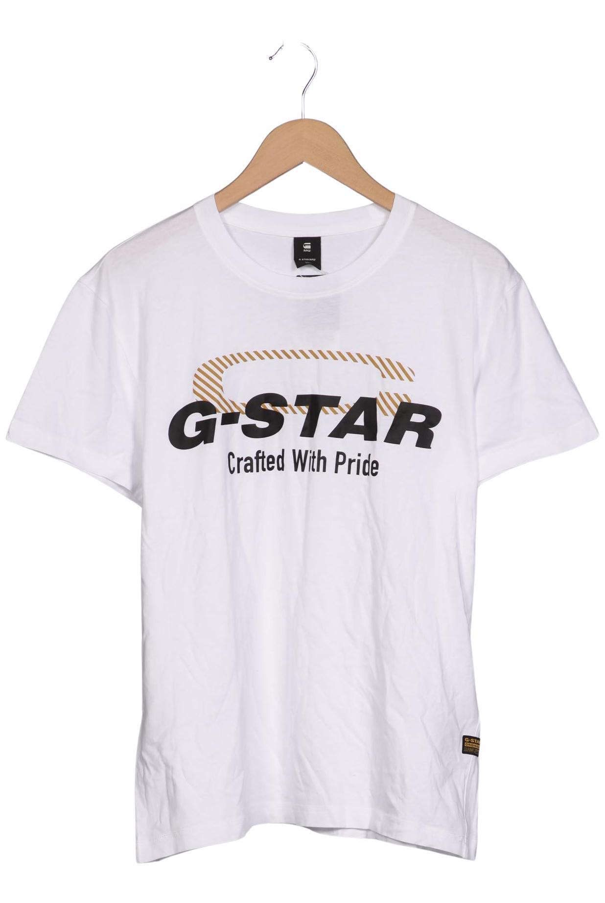 

G Star RAW Herren T-Shirt, weiß, Gr. 52