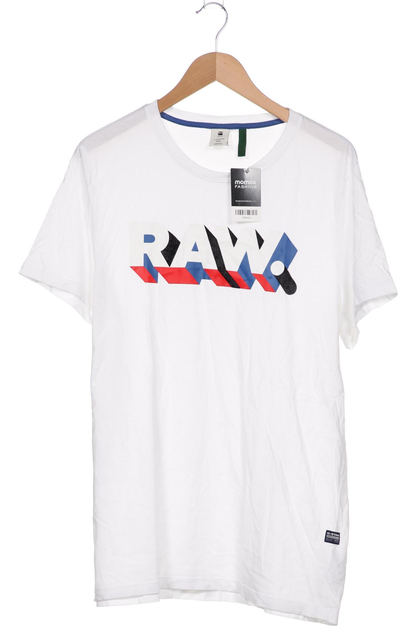 

G STAR RAW Herren T-Shirt, weiß