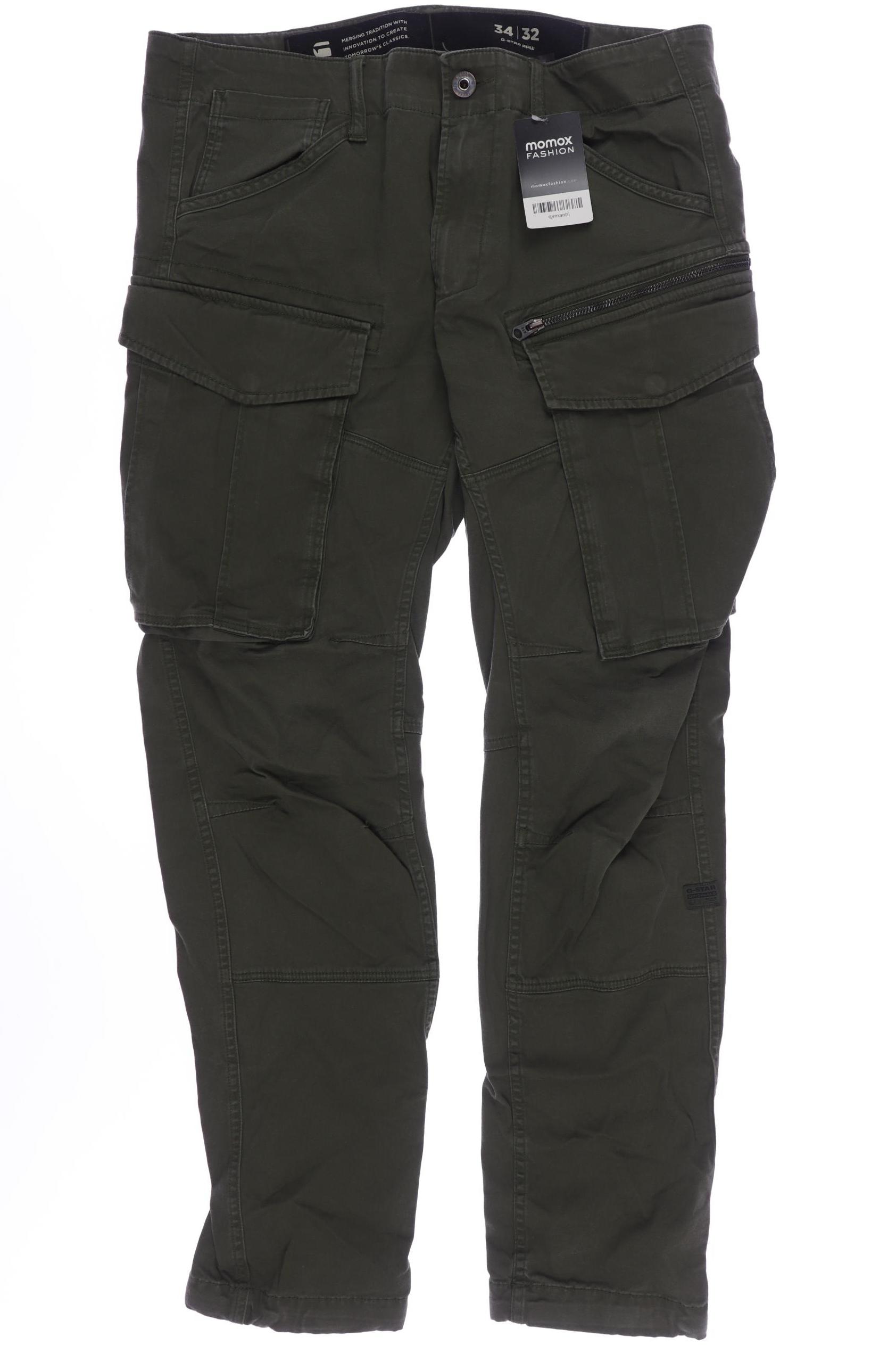 

G Star RAW Herren Stoffhose, grün, Gr. 34
