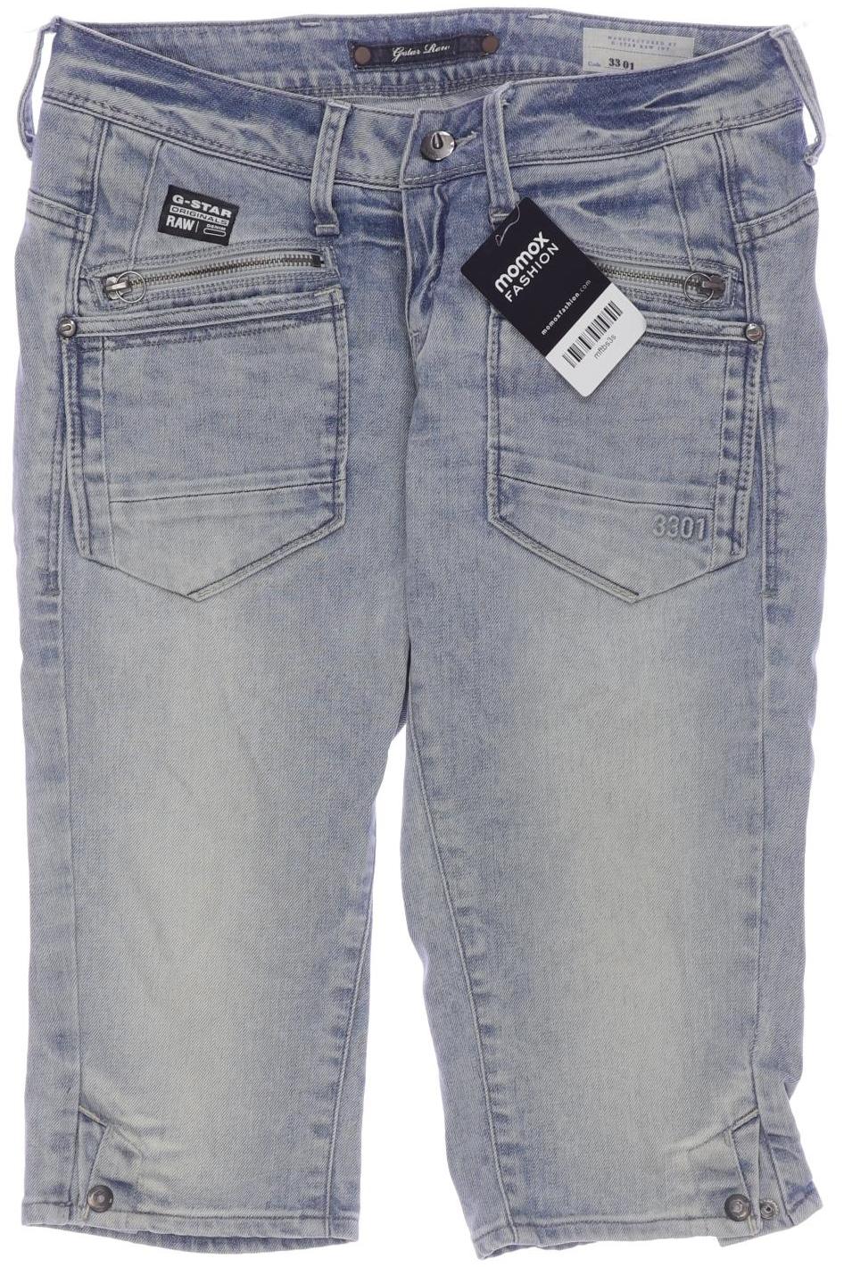 

G Star RAW Damen Shorts, blau, Gr. 27