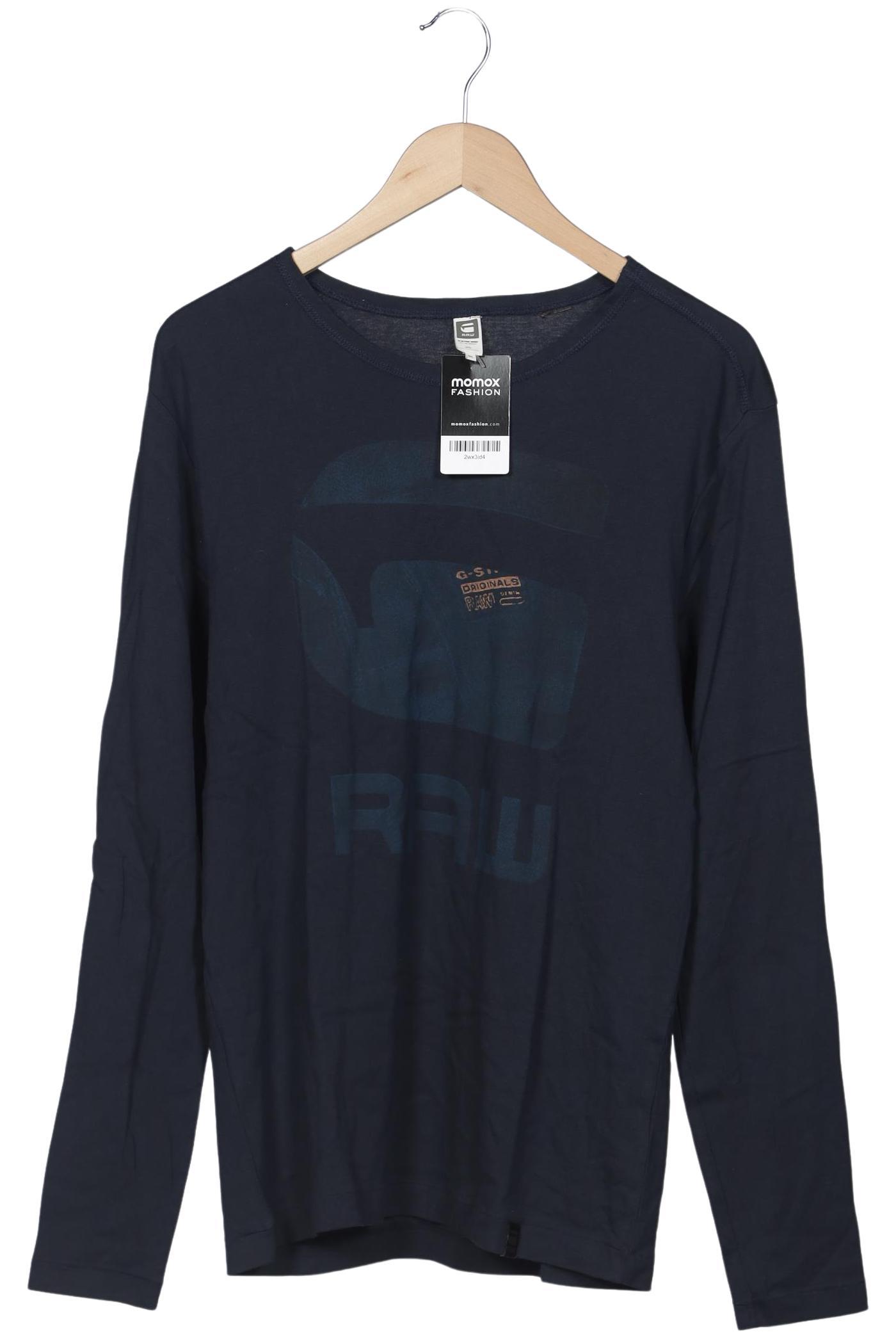 

G Star RAW Herren Langarmshirt, marineblau, Gr. 56