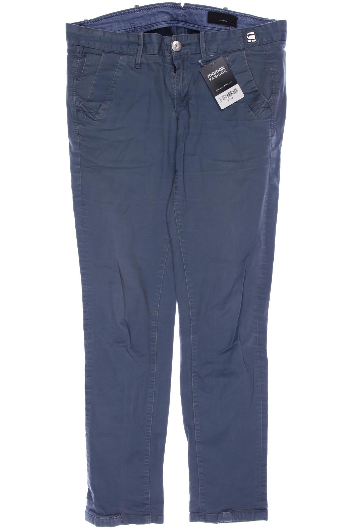 

G STAR RAW Damen Stoffhose, blau