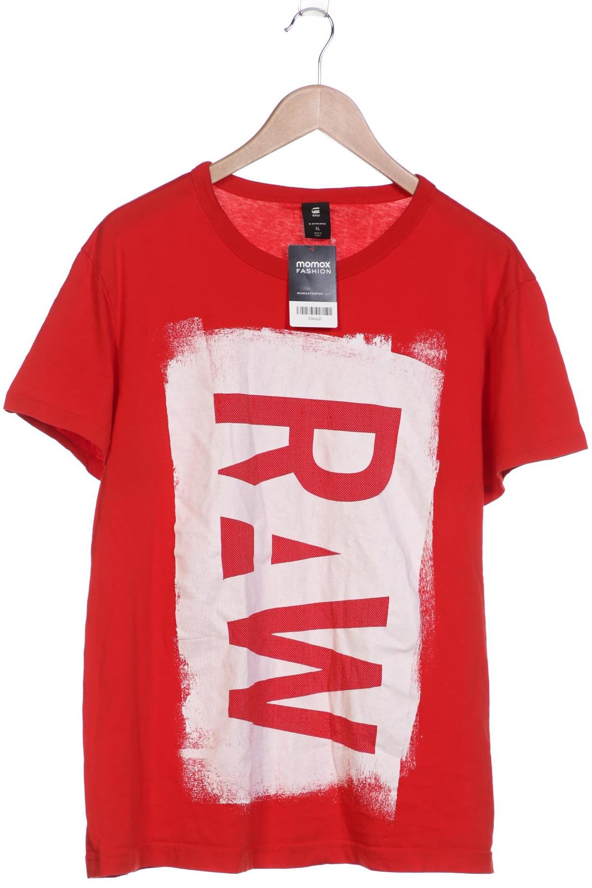 

G Star RAW Herren T-Shirt, rot, Gr. 54