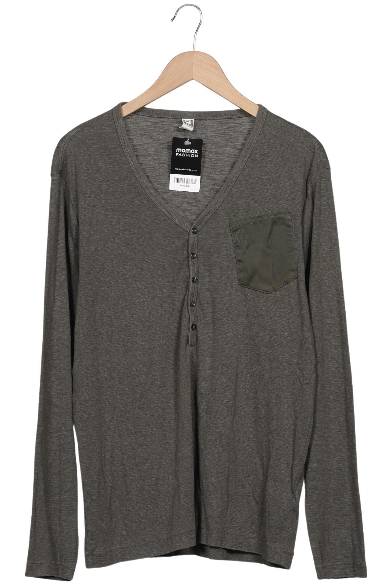 

G Star RAW Herren Langarmshirt, grün, Gr. 56