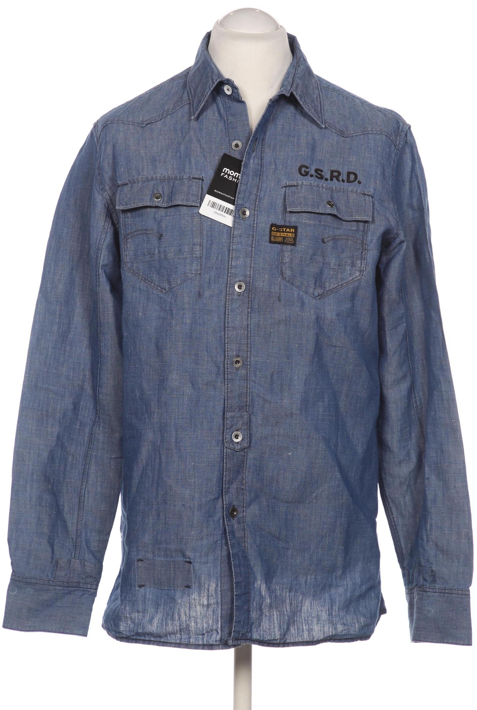 

G Star RAW Herren Hemd, blau, Gr. 54