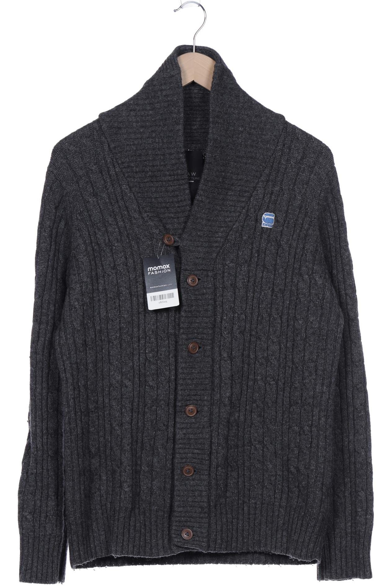 

G Star RAW Herren Strickjacke, grau, Gr. 54
