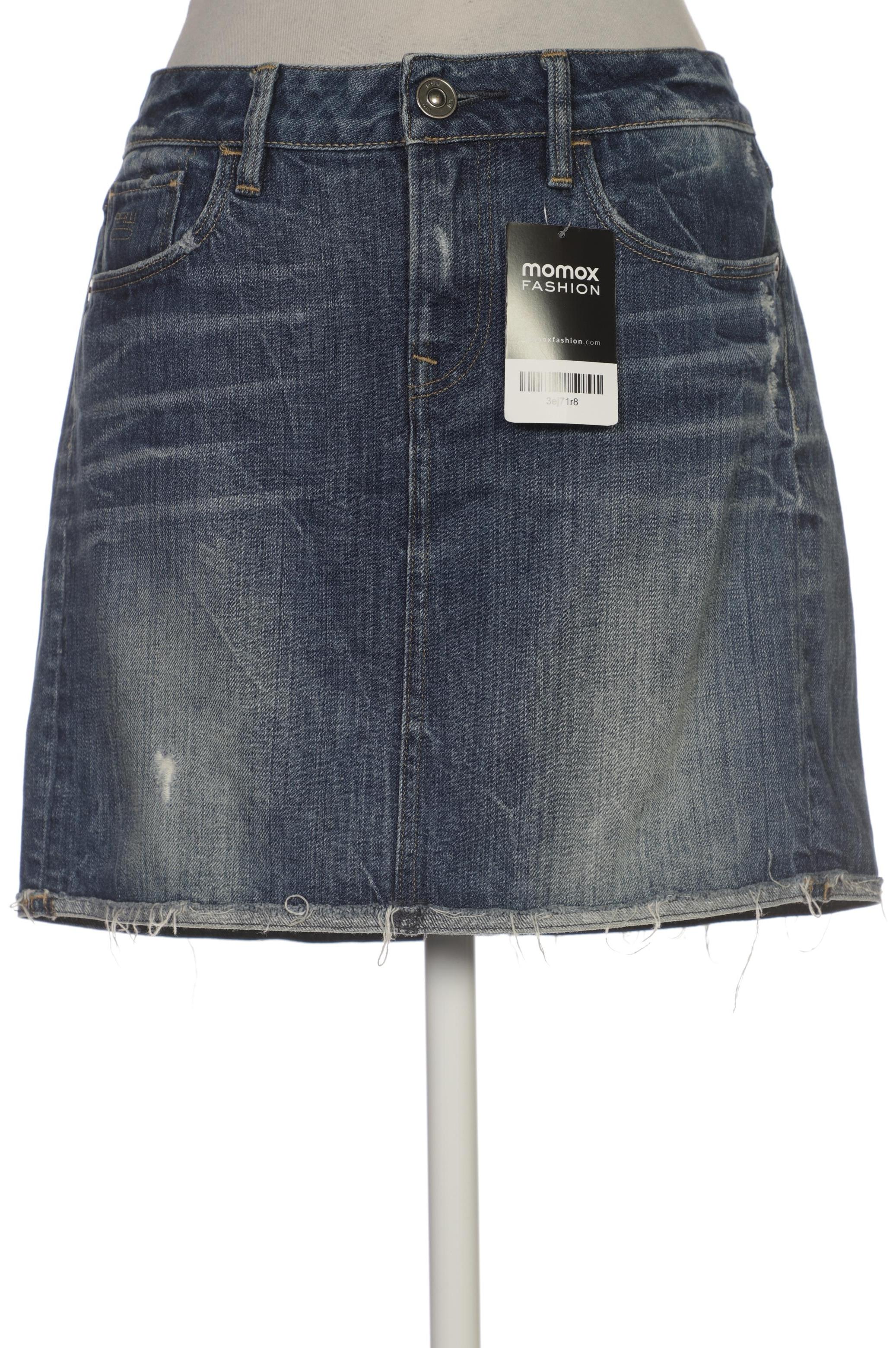 

G Star RAW Damen Rock, blau, Gr. 30