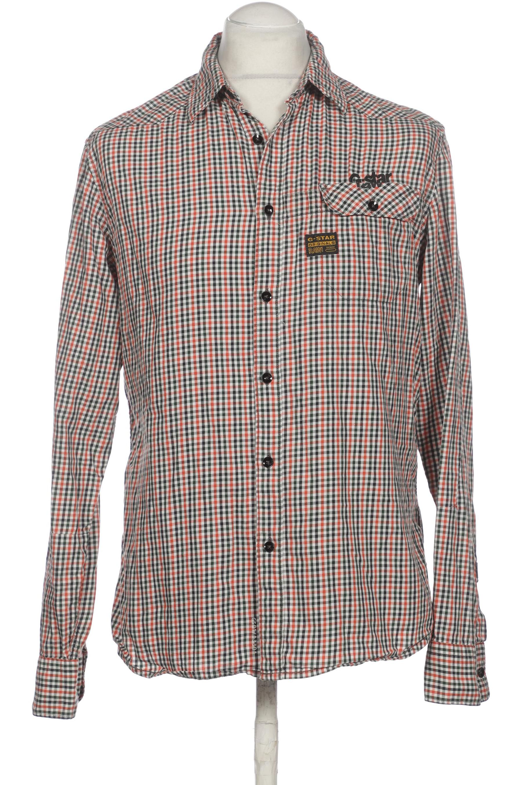 

G Star RAW Herren Hemd, orange, Gr. 52