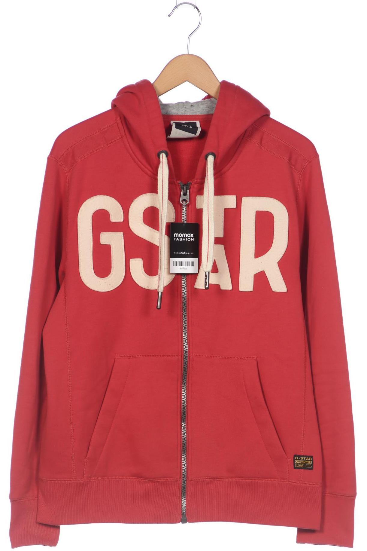 

G-Star RAW Herren Kapuzenpullover, rot, Gr. 52