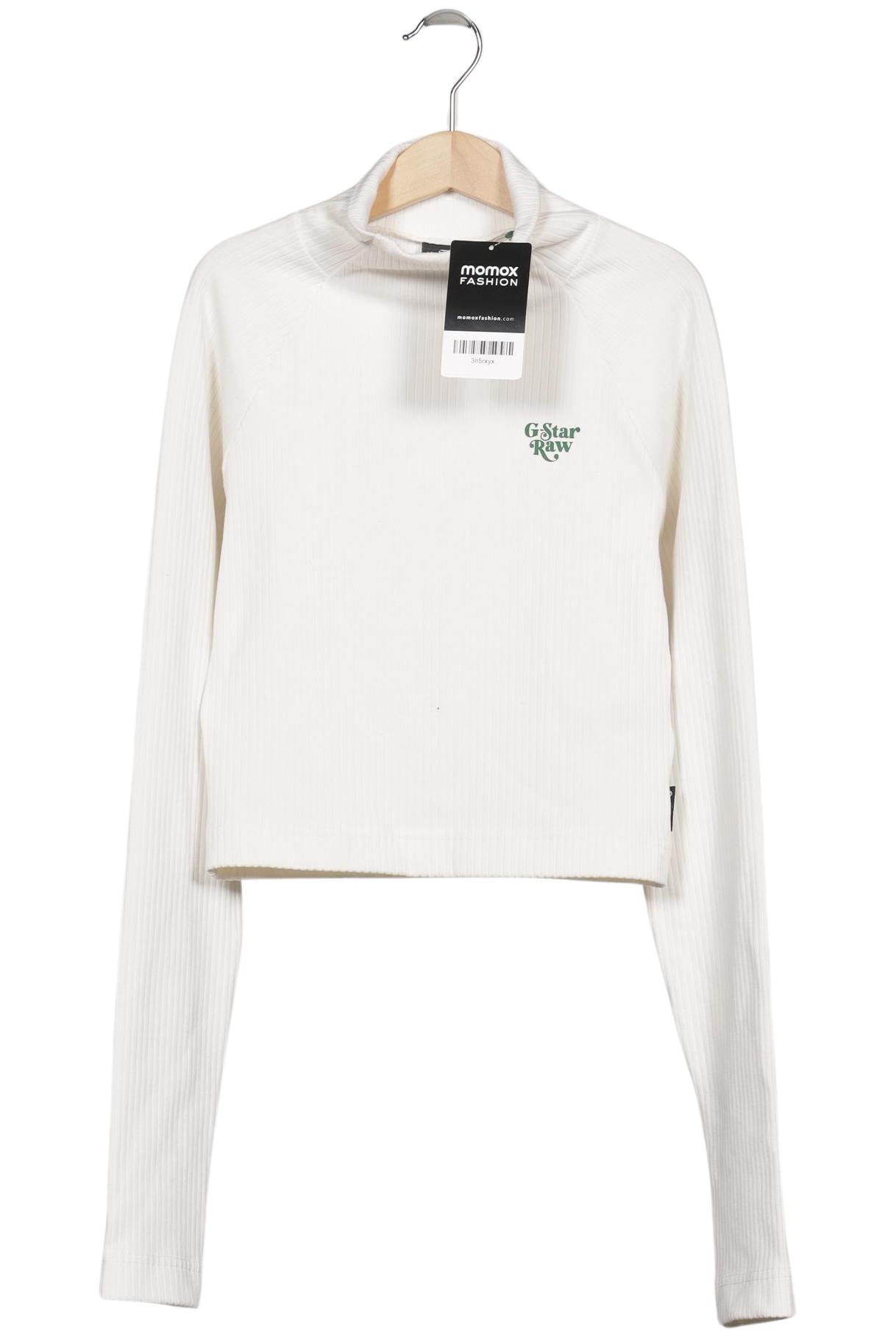 

G Star RAW Damen Langarmshirt, weiß, Gr. 34