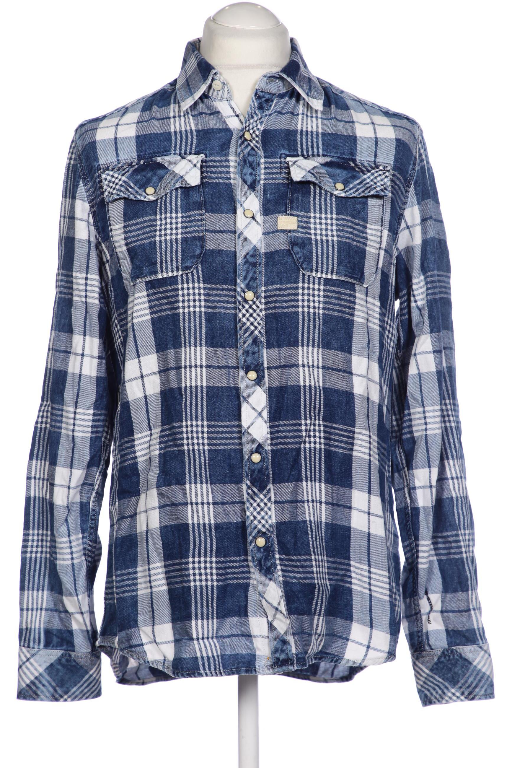 

G Star RAW Herren Hemd, blau, Gr. 48