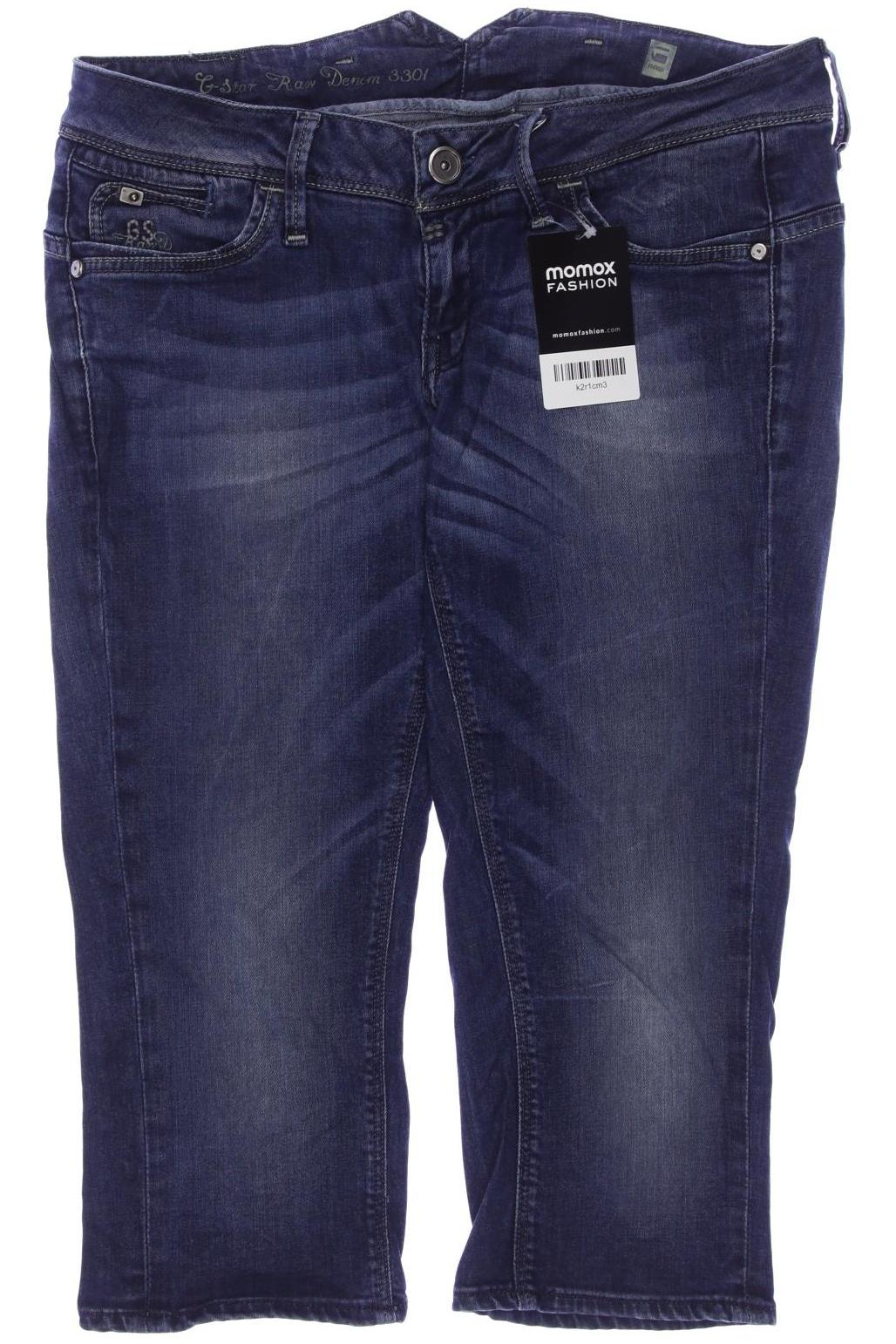 

G Star RAW Damen Shorts, blau, Gr. 28