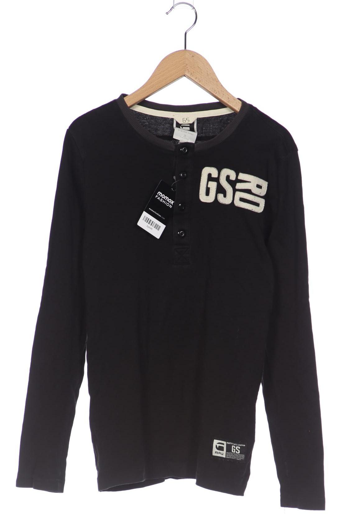 

G-Star RAW Herren Langarmshirt, schwarz, Gr. 48