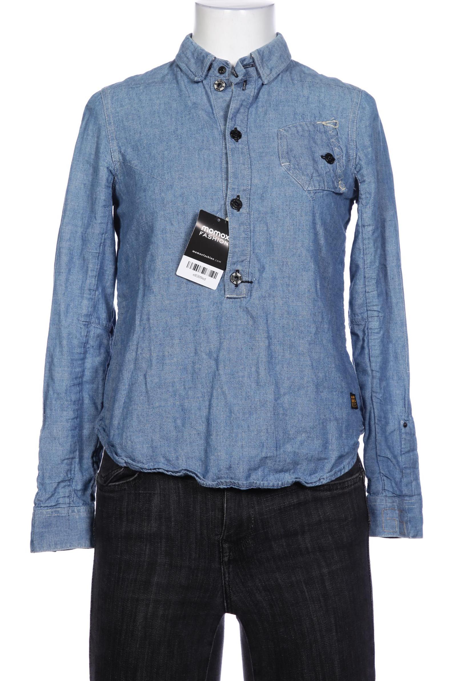 

G Star RAW Damen Bluse, blau, Gr. 34