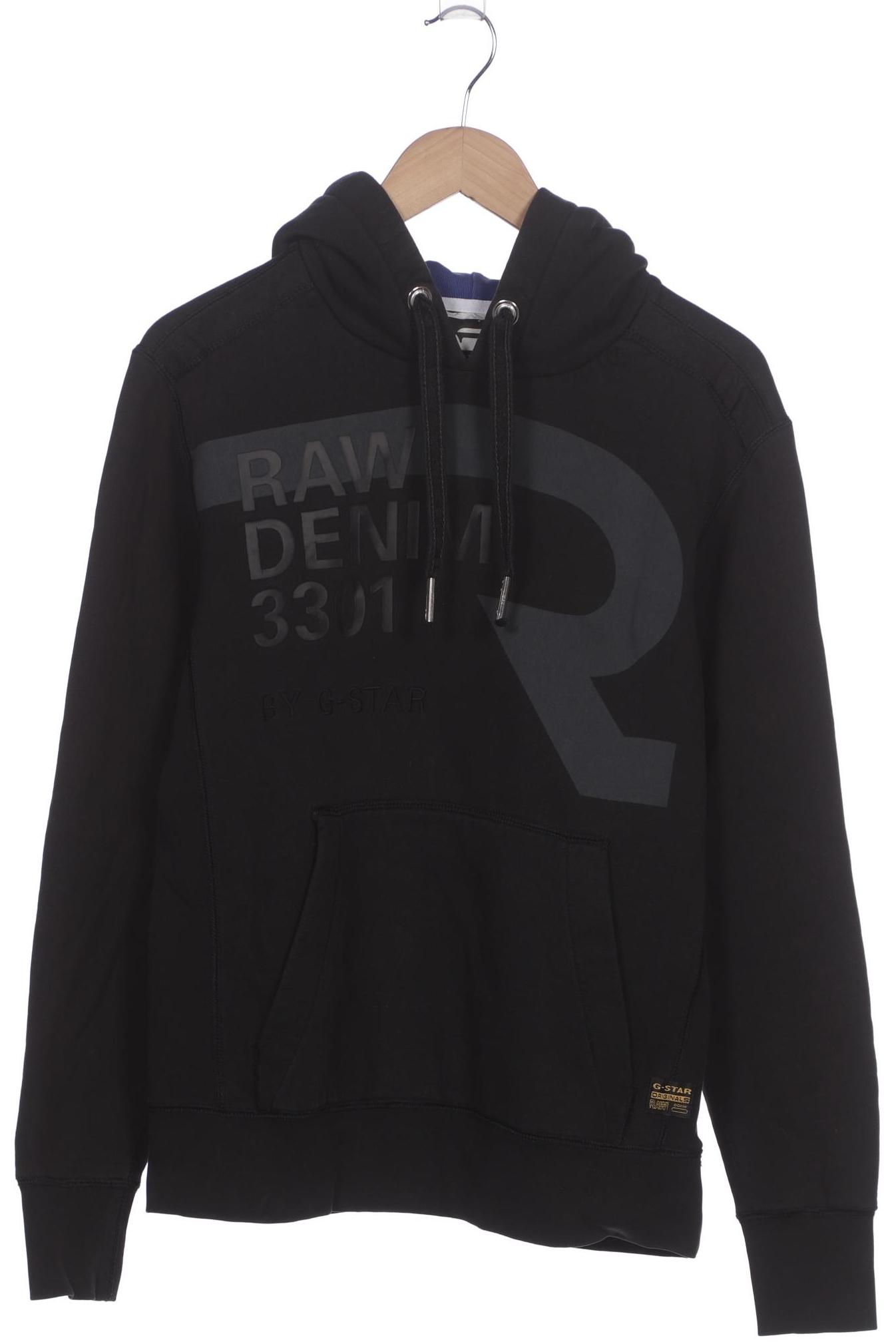 

G Star RAW Herren Kapuzenpullover, schwarz, Gr. 52