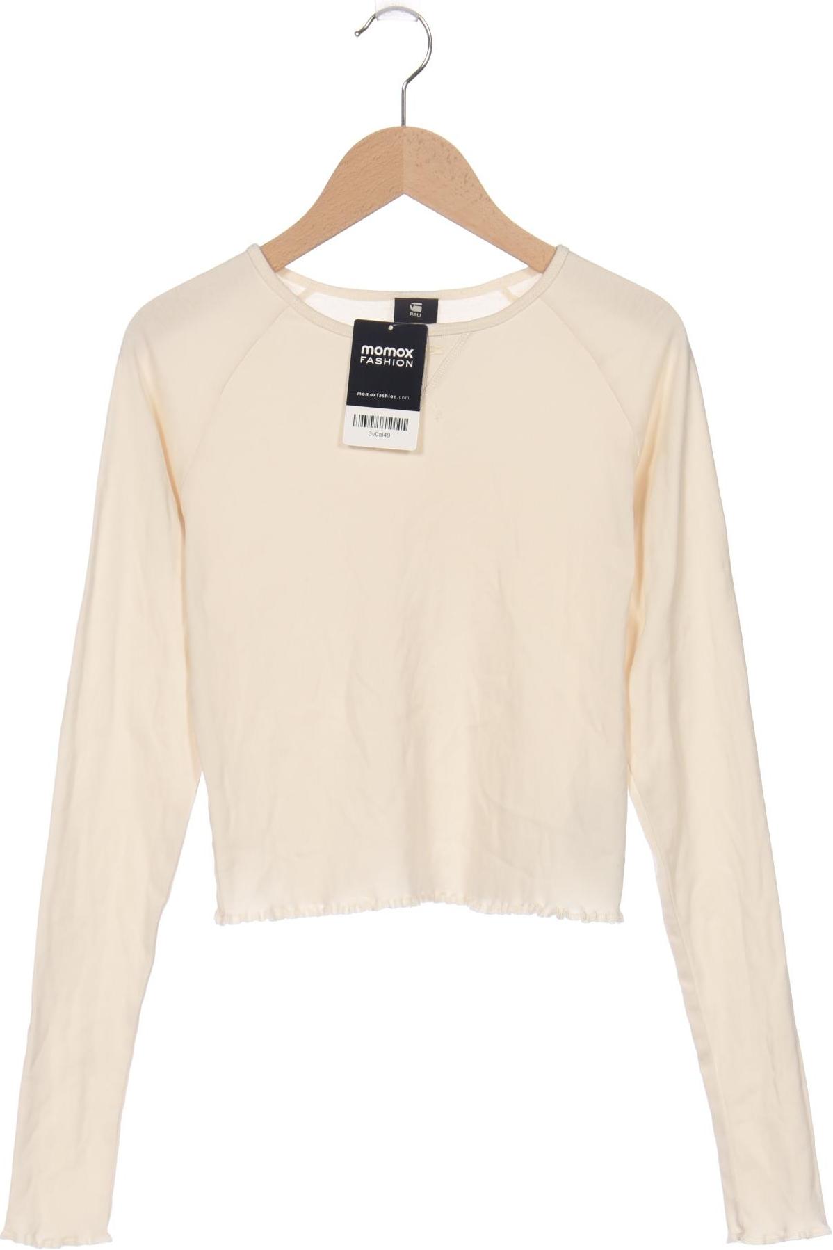 

G Star RAW Damen Langarmshirt, cremeweiß, Gr. 38