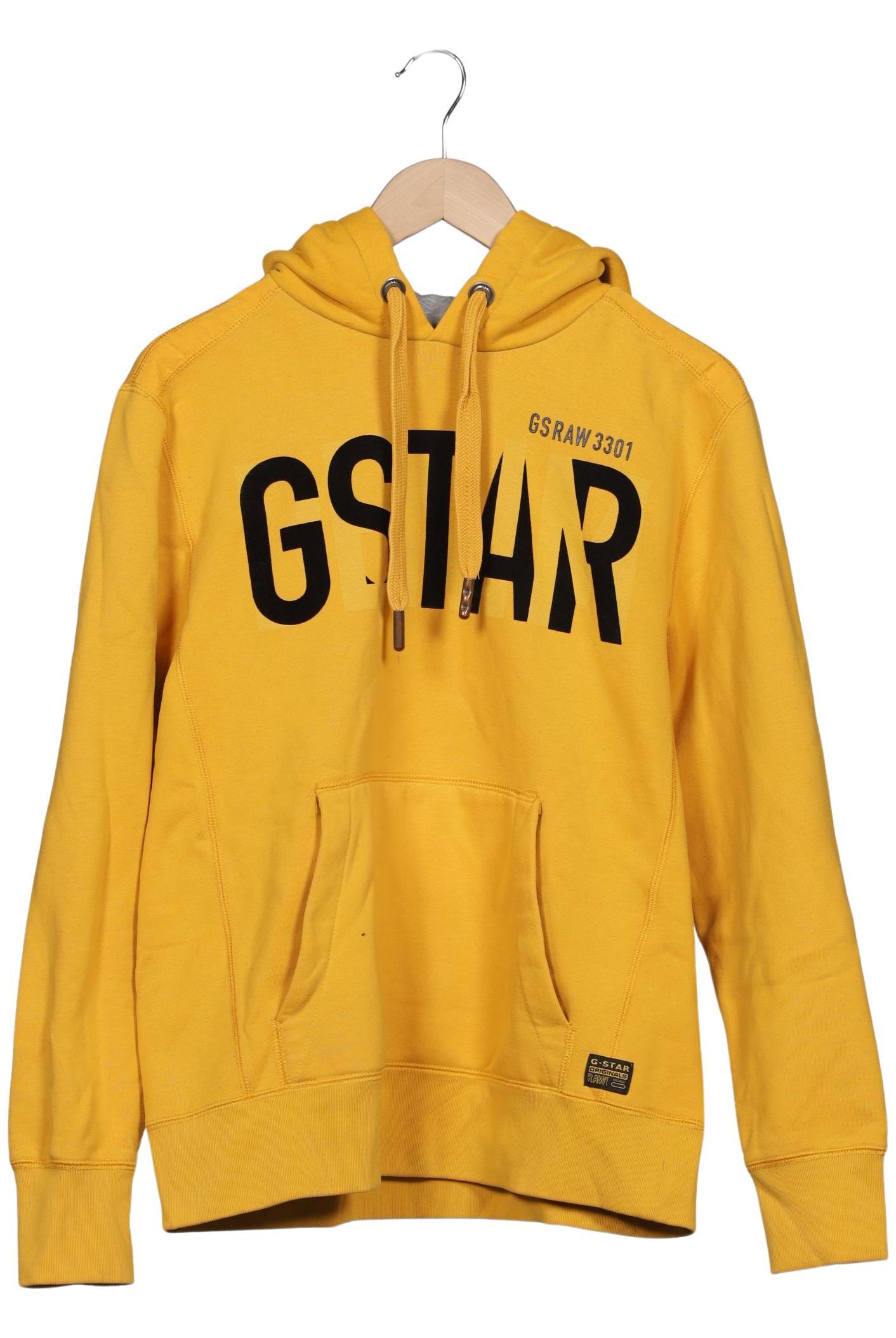 

G Star RAW Herren Kapuzenpullover, gelb, Gr. 54