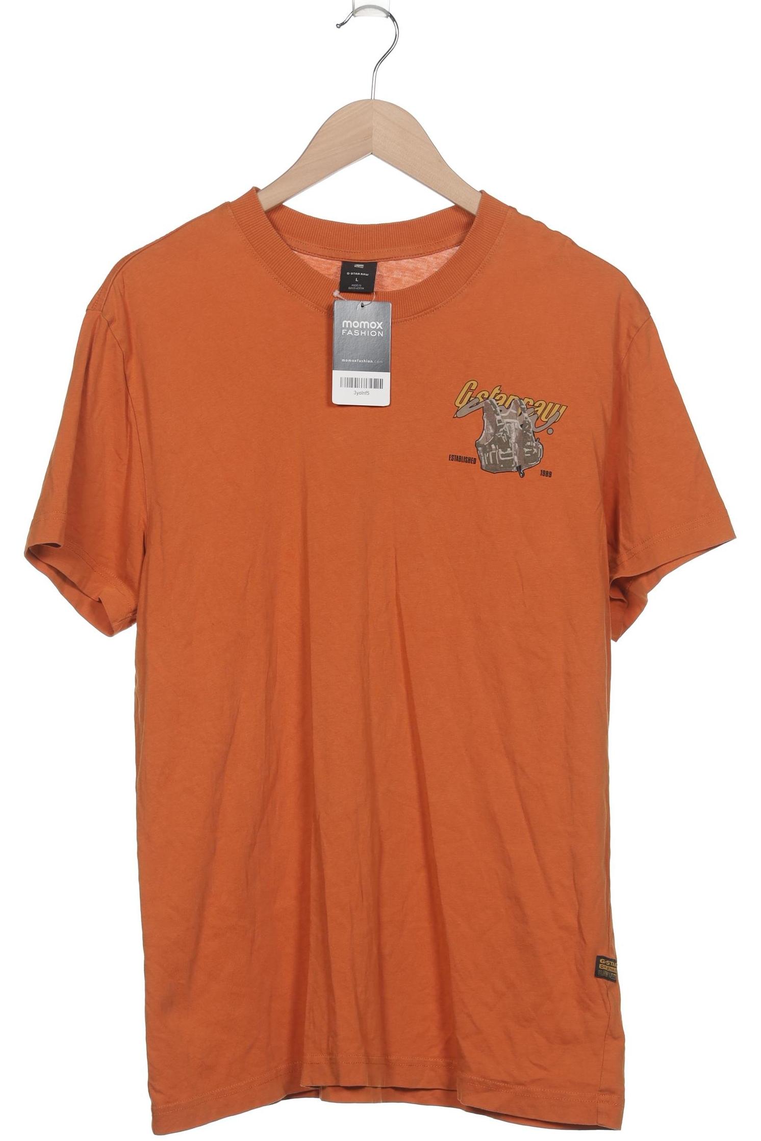 

G Star RAW Herren T-Shirt, orange, Gr. 52