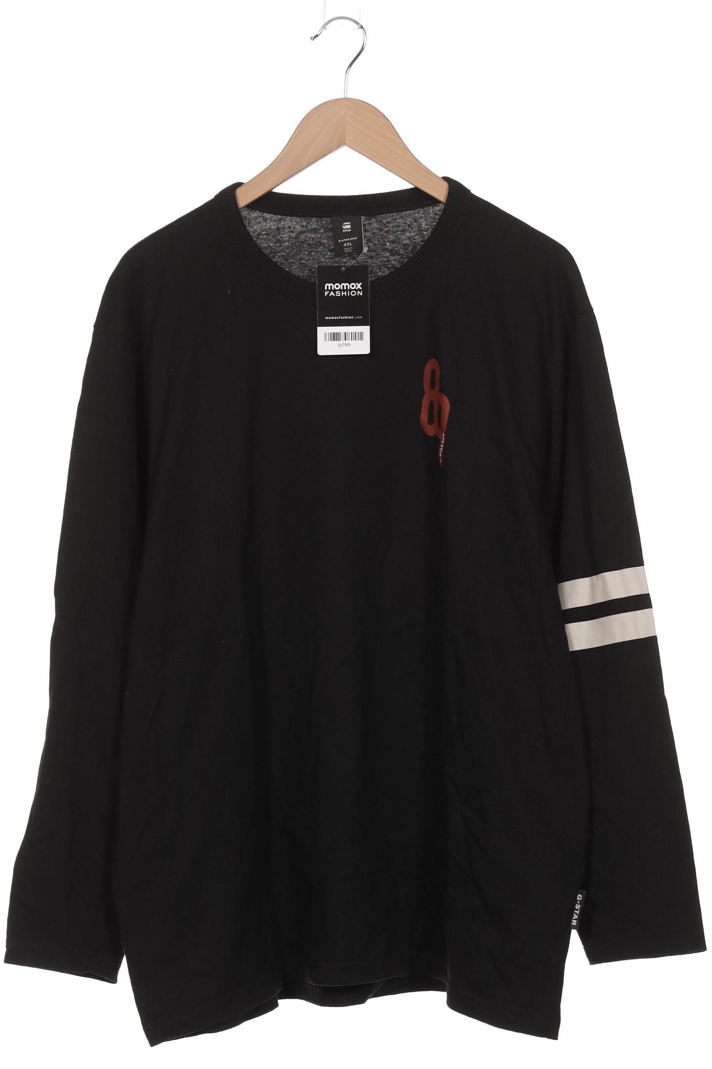 

G Star RAW Herren Langarmshirt, schwarz, Gr. 56