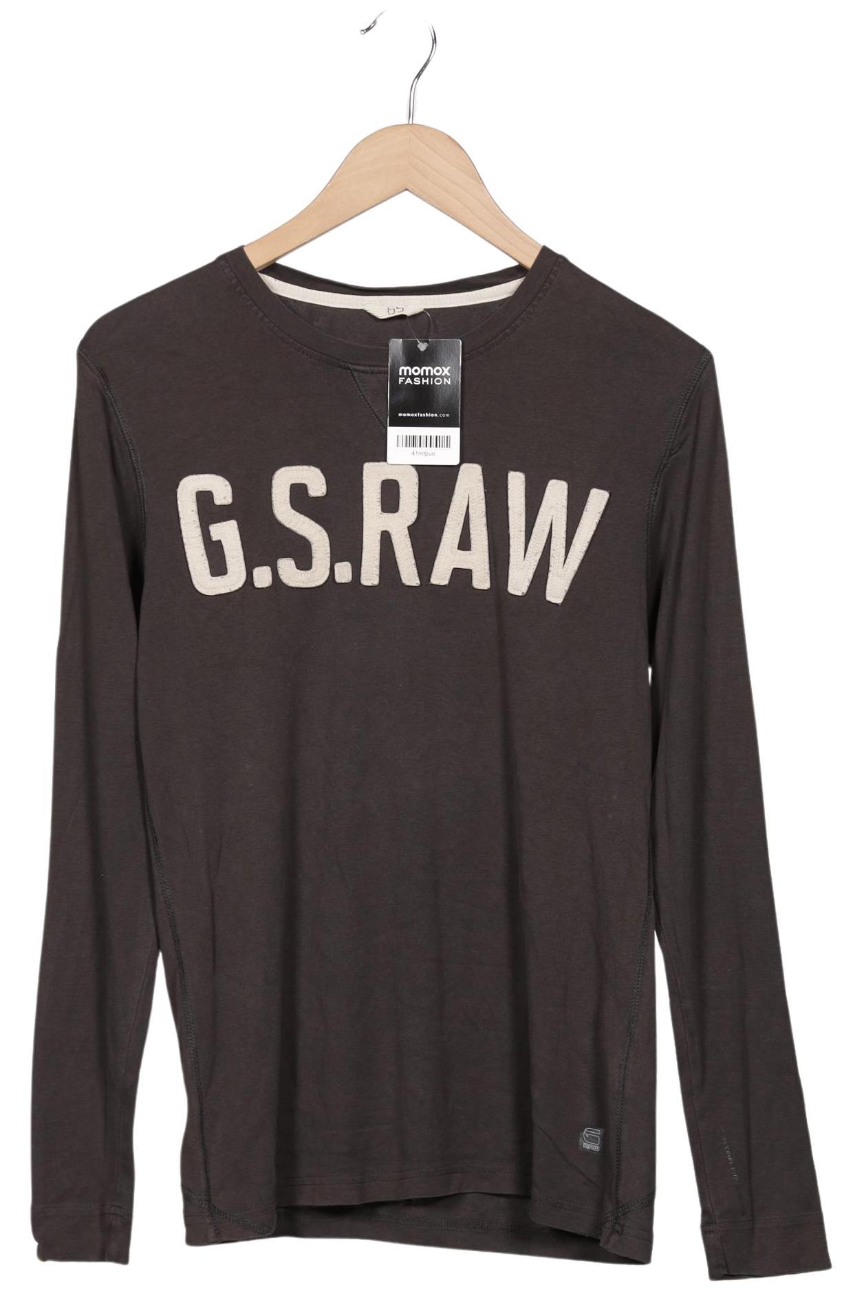 

G Star RAW Herren Langarmshirt, grau, Gr. 48