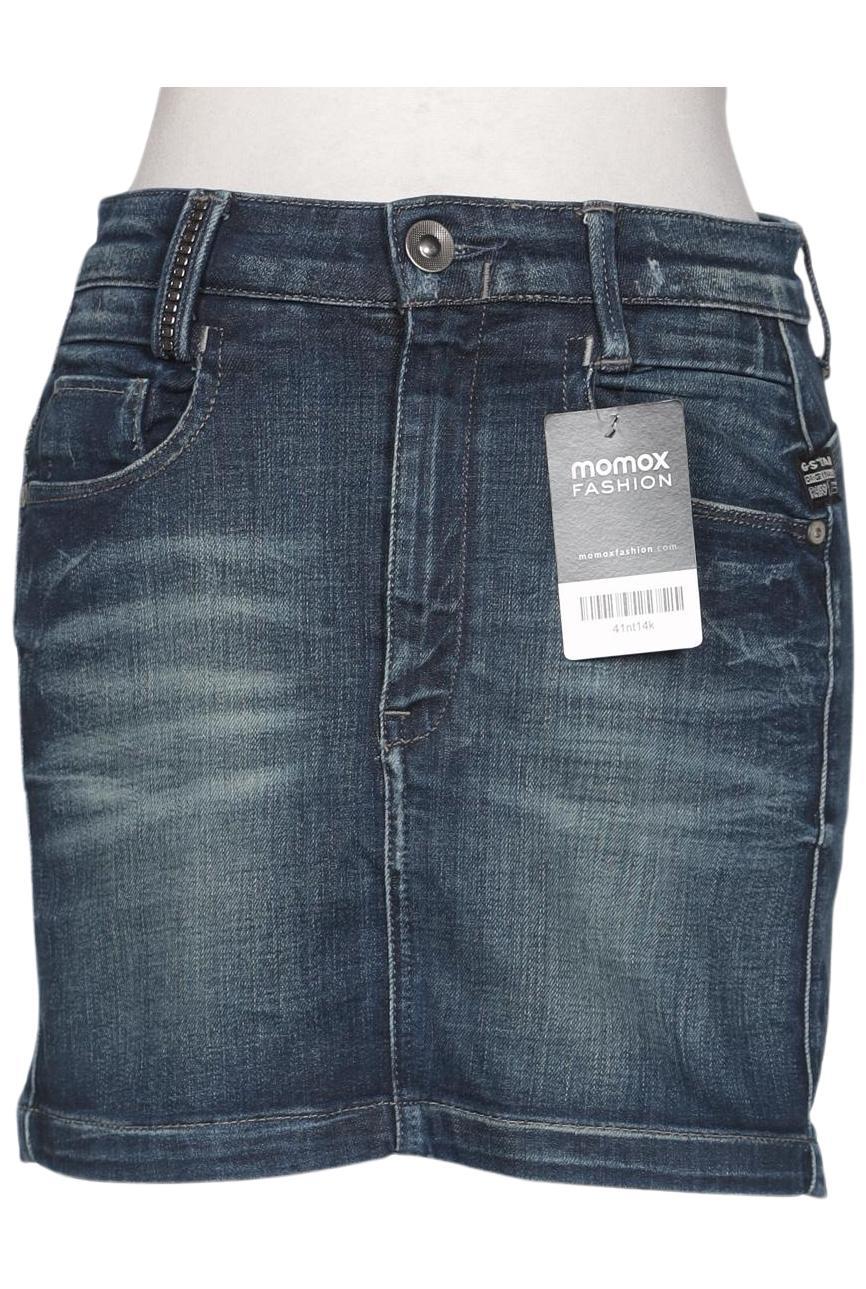 

G Star RAW Damen Rock, blau, Gr. 25