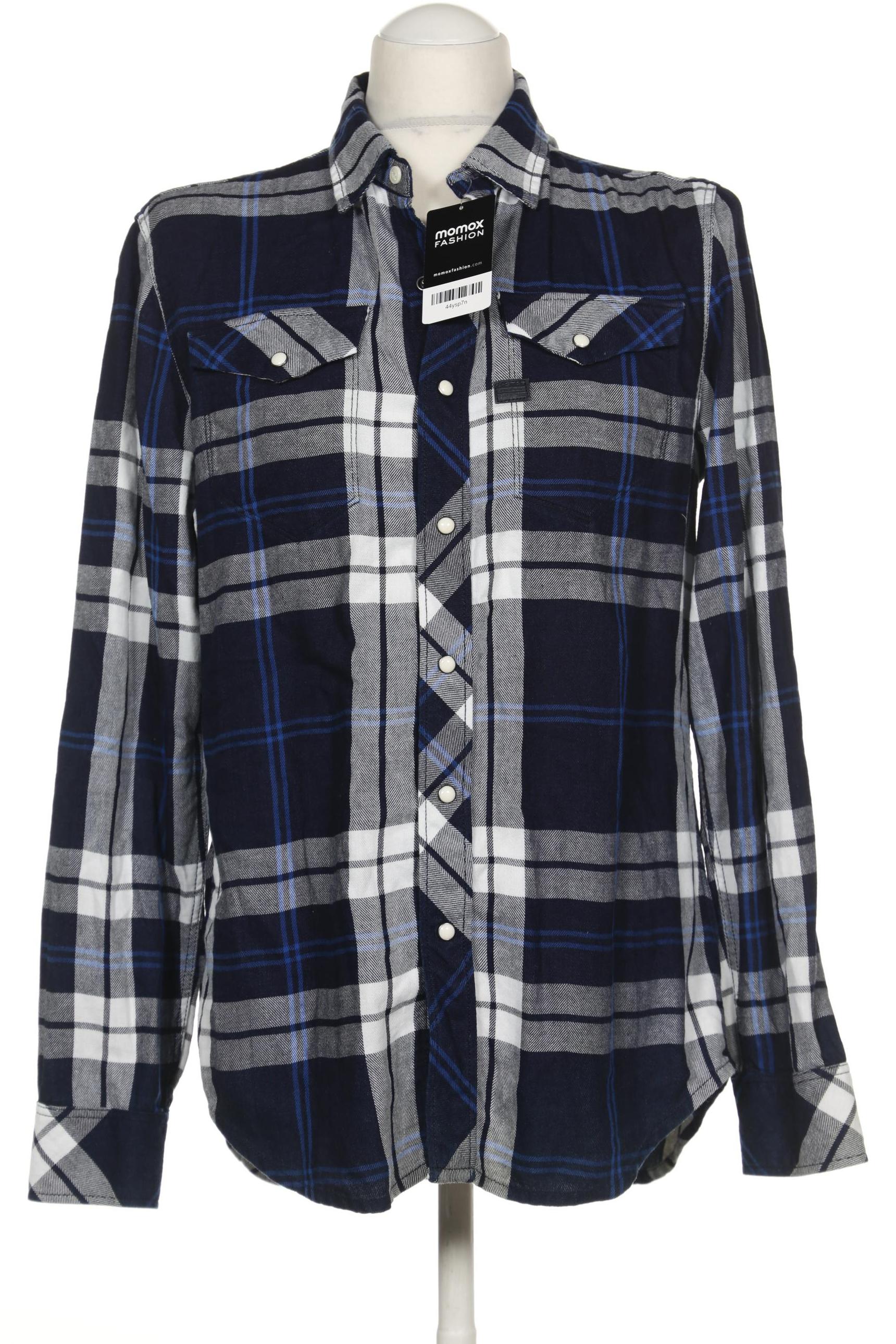 

G STAR RAW Herren Hemd, blau