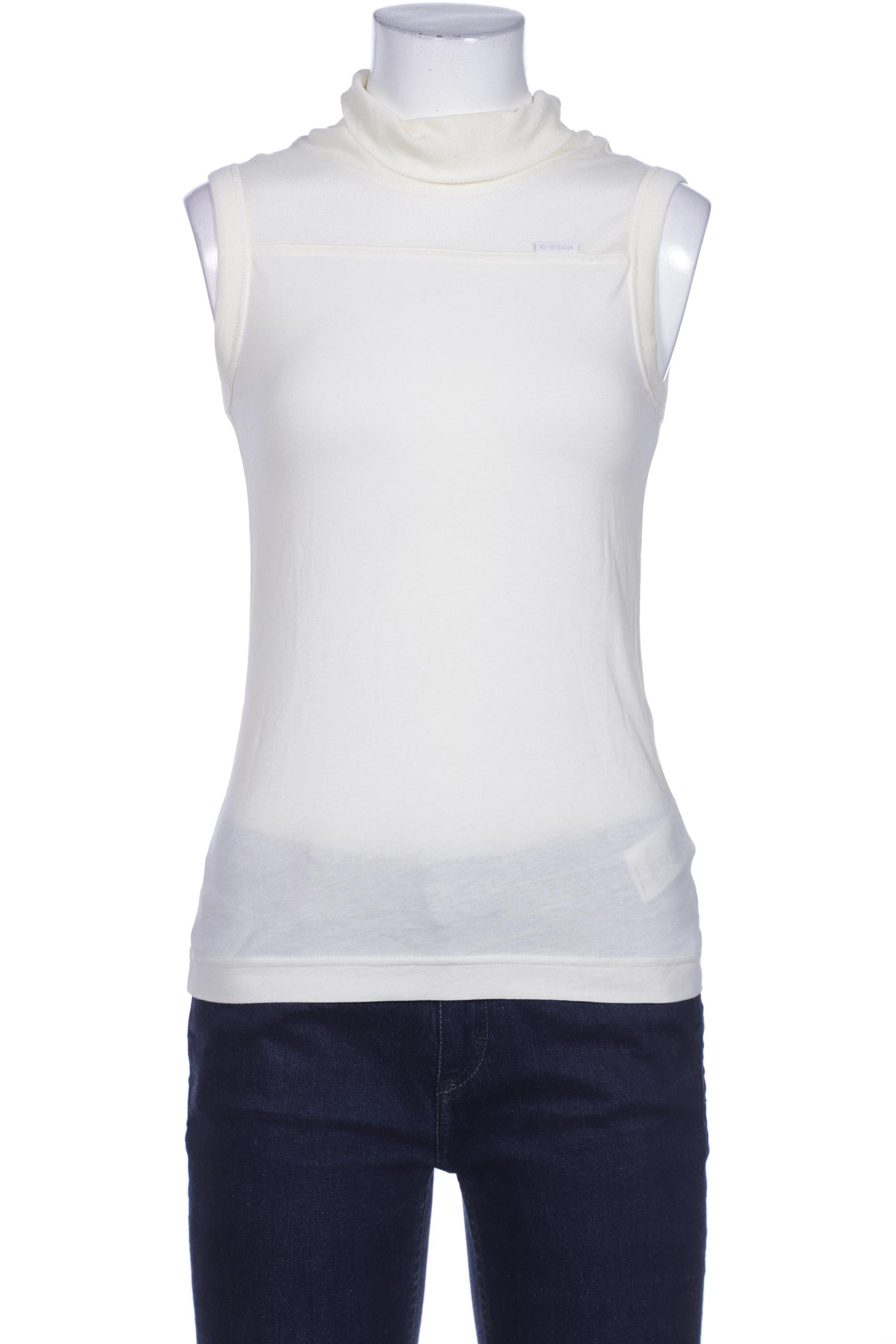 

G STAR RAW Damen T-Shirt, cremeweiß