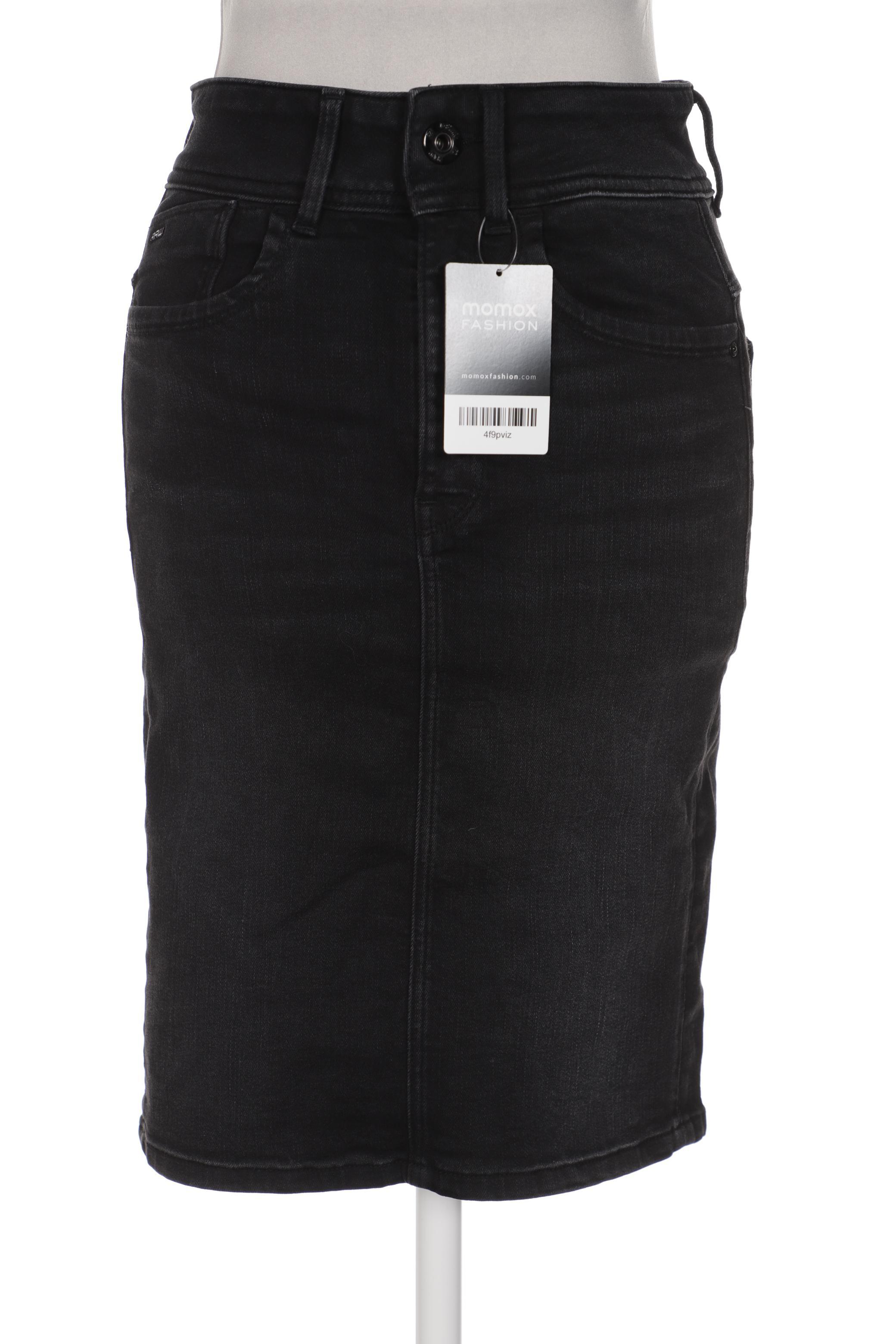 

G Star RAW Damen Rock, schwarz, Gr. 25