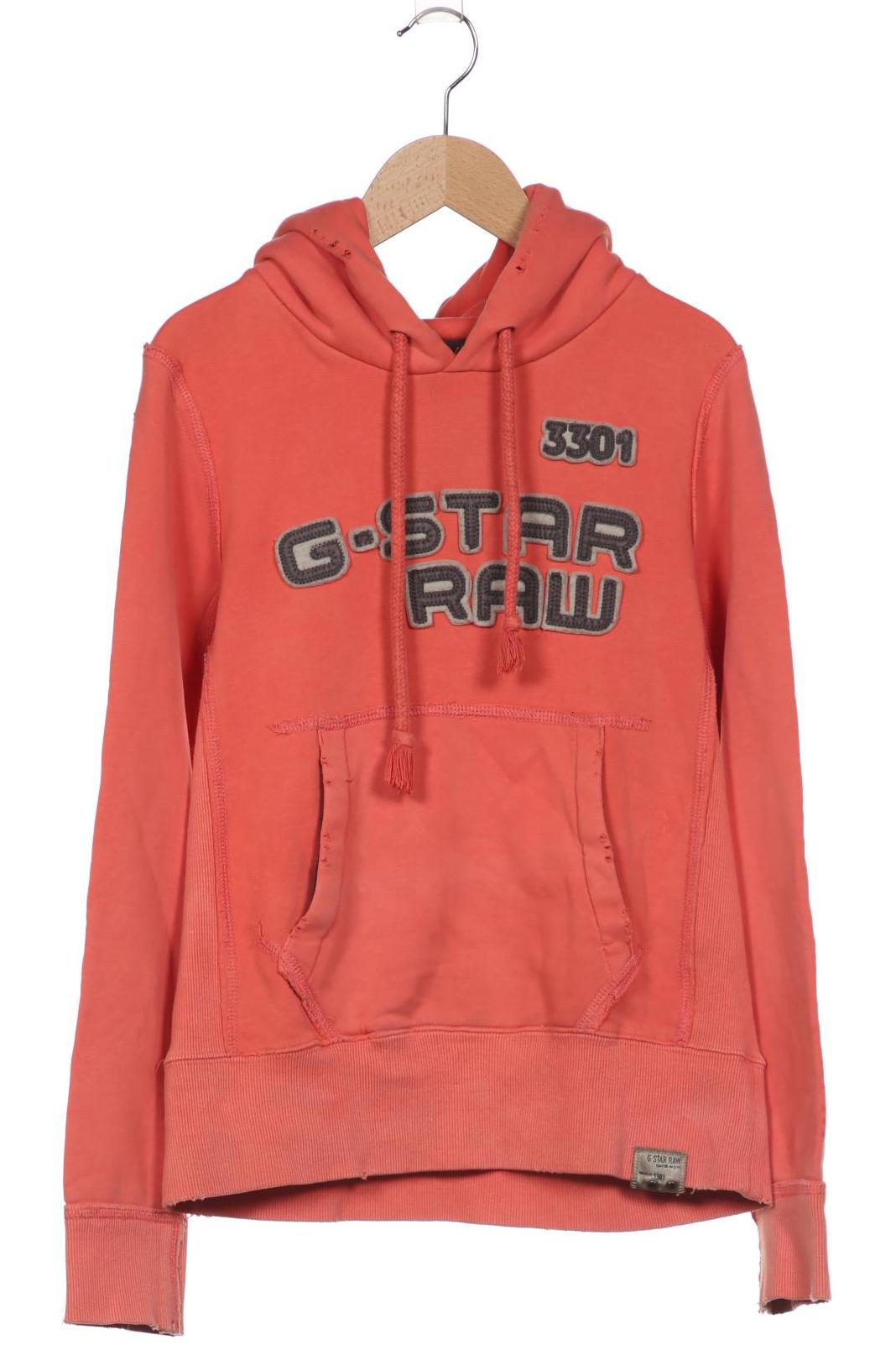 

G STAR RAW Damen Kapuzenpullover, orange