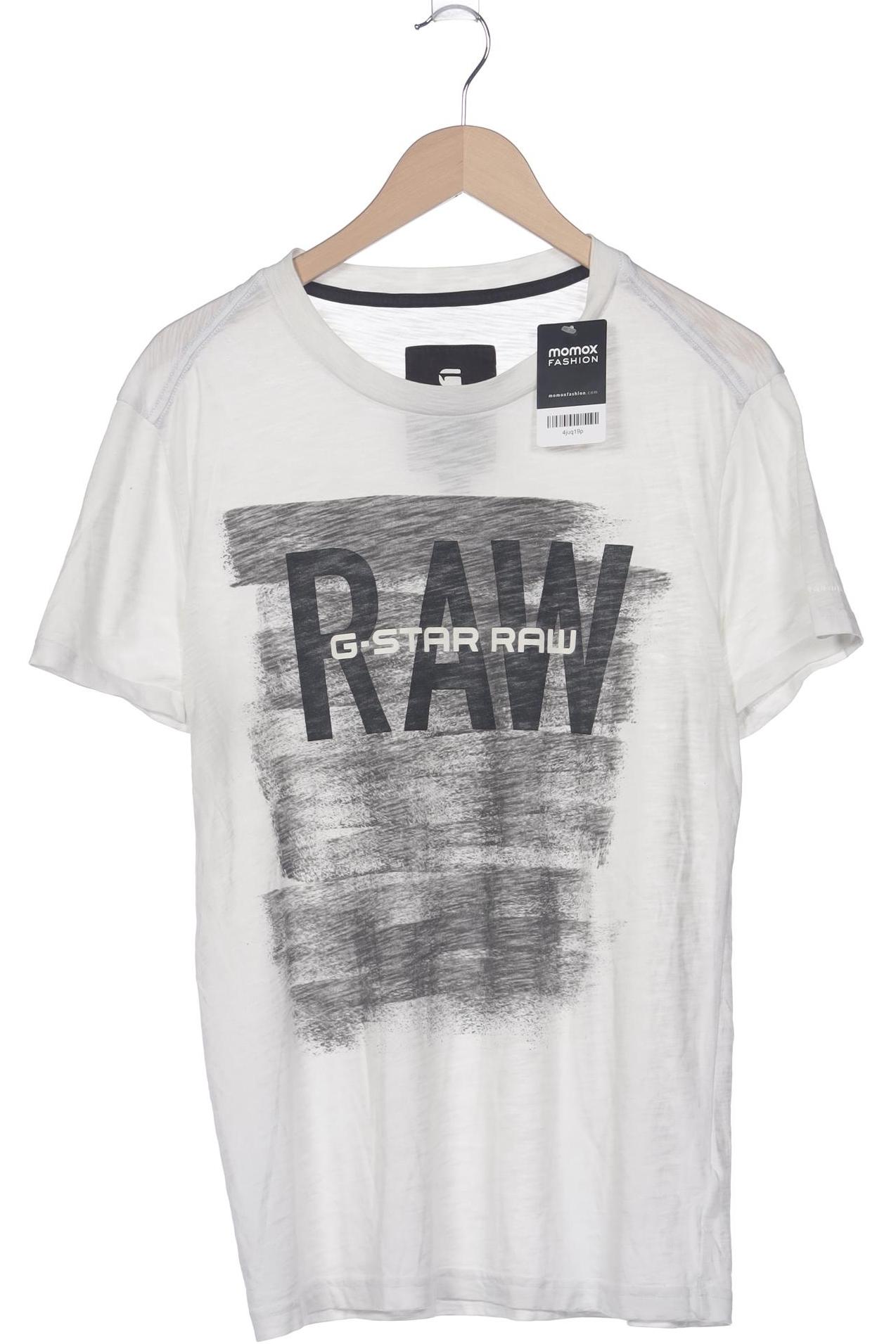 

G Star RAW Herren T-Shirt, cremeweiß, Gr. 46