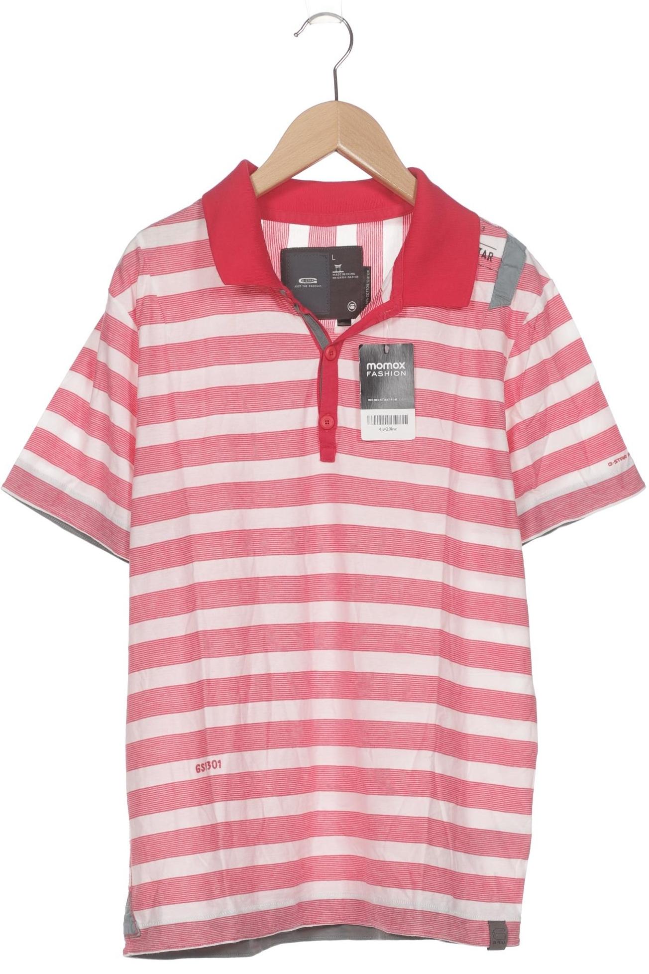 

G Star RAW Herren Poloshirt, pink, Gr. 52