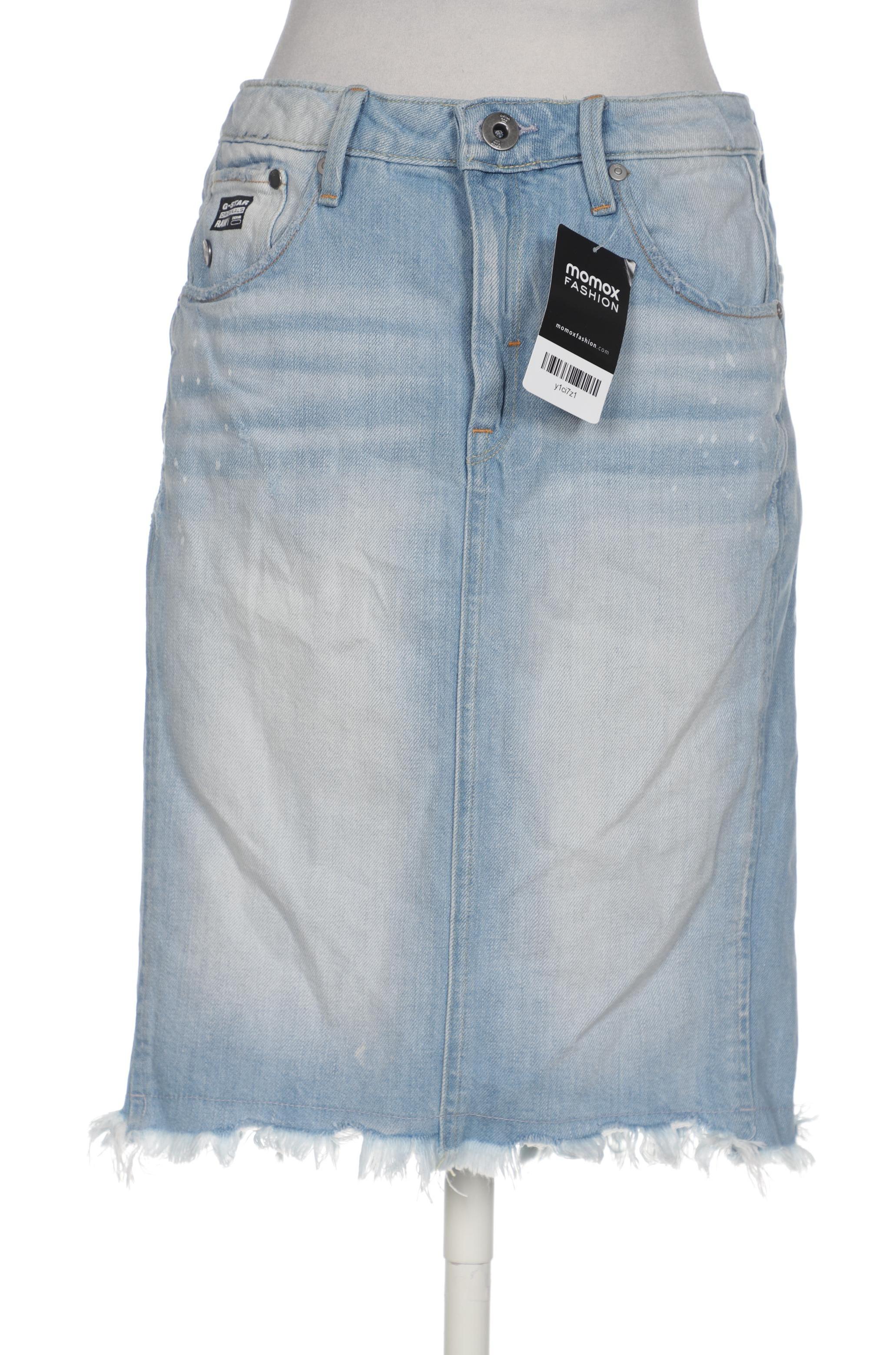 

G Star RAW Damen Rock, blau, Gr. 28