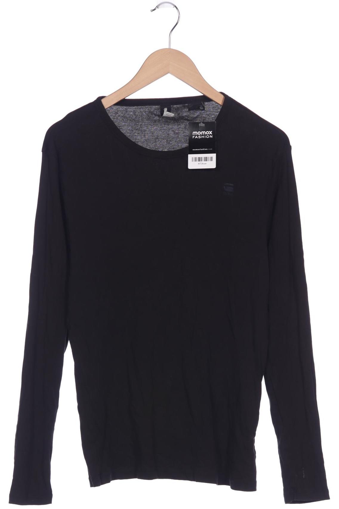 

G Star RAW Herren Langarmshirt, schwarz, Gr. 48