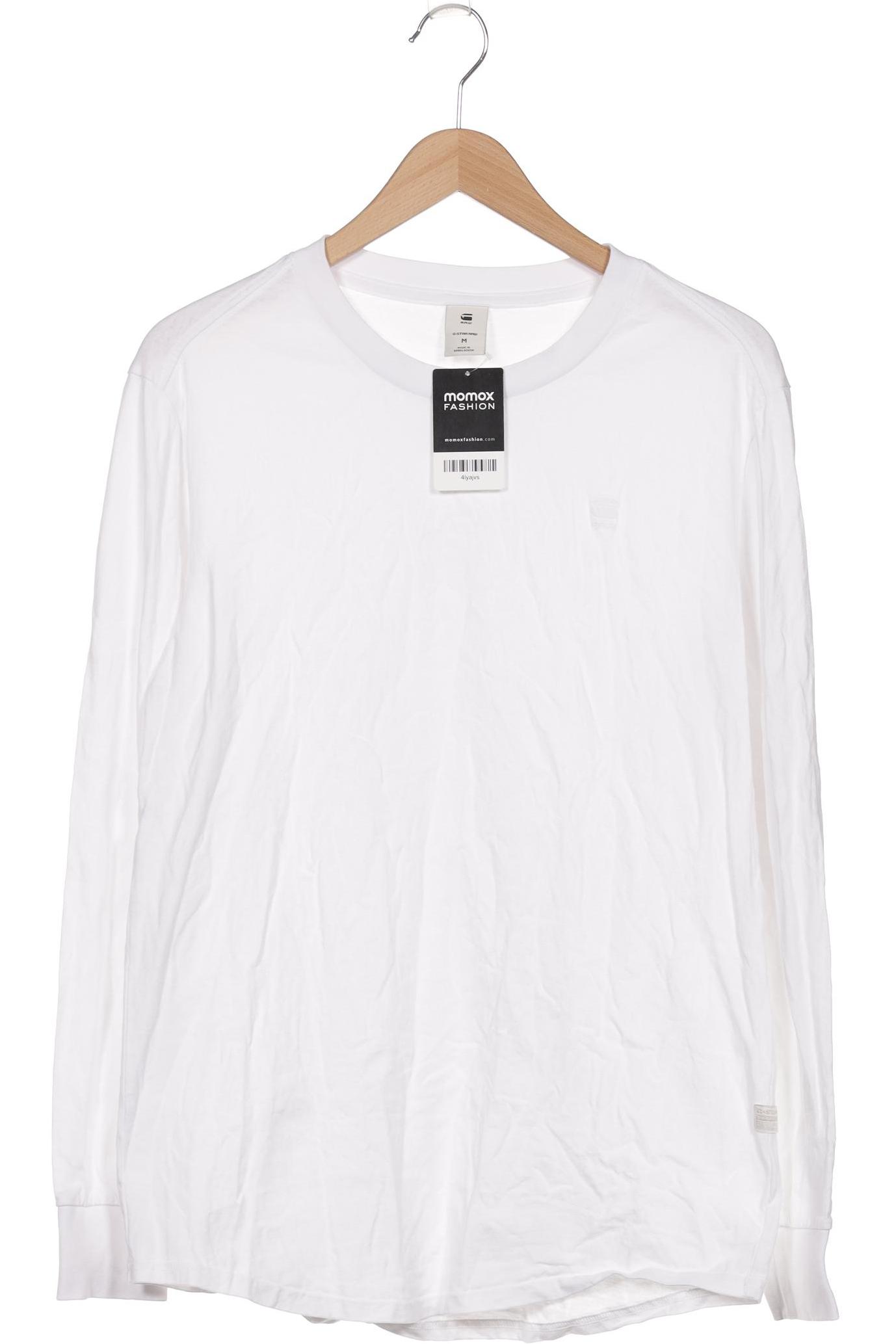 

G-Star RAW Herren Langarmshirt, weiß, Gr. 48