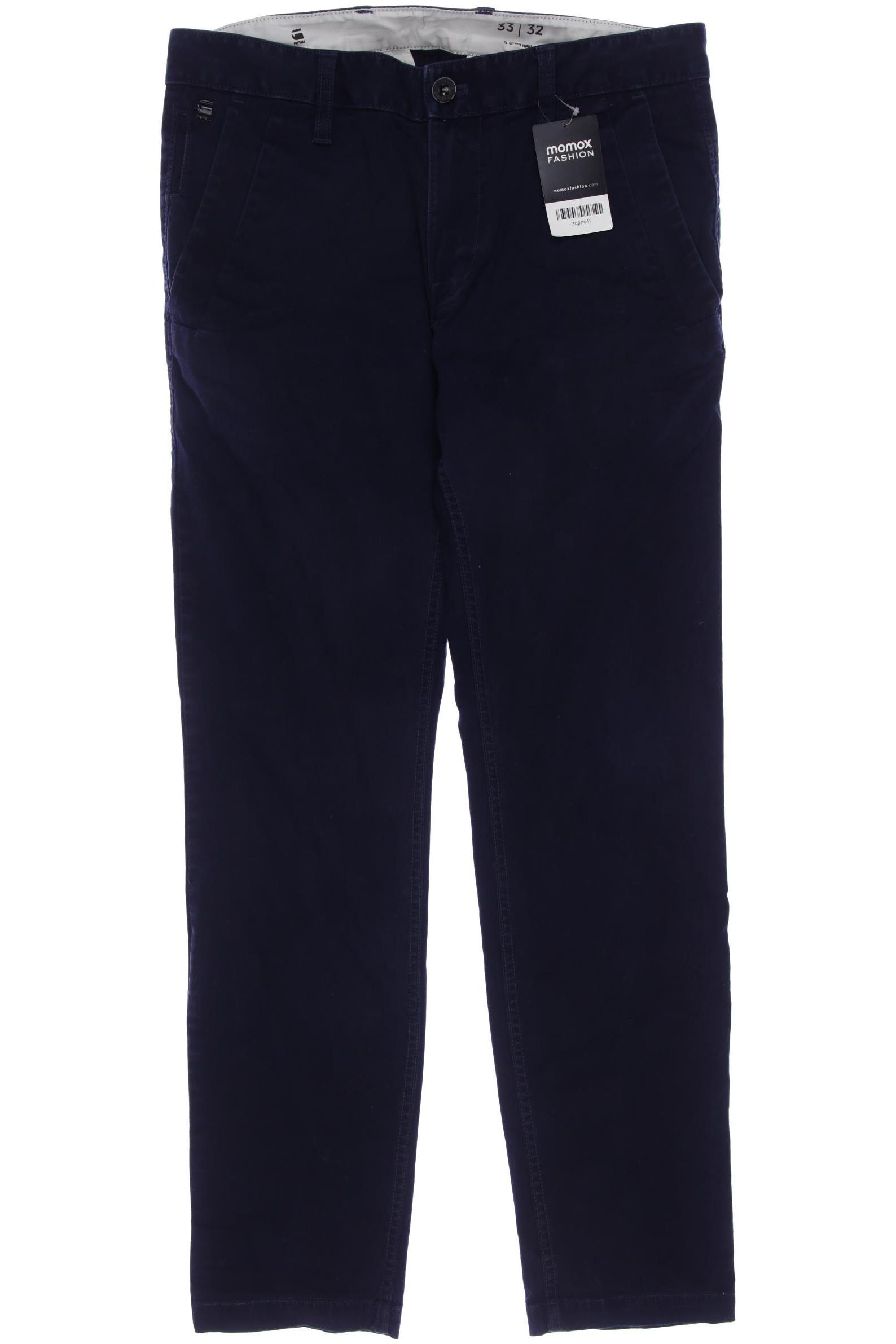 

G Star RAW Herren Stoffhose, marineblau, Gr. 33