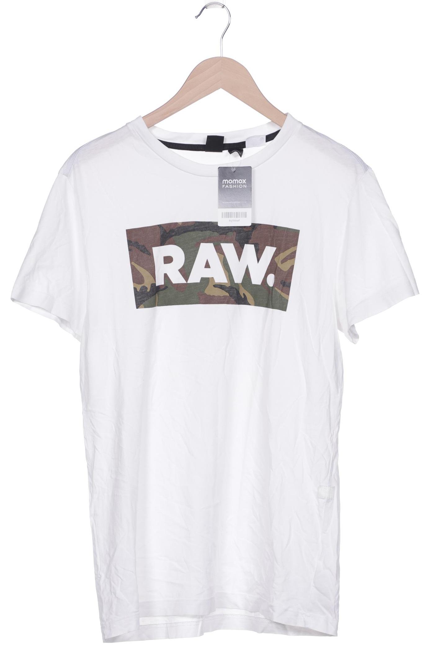 

G STAR RAW Herren T-Shirt, weiß