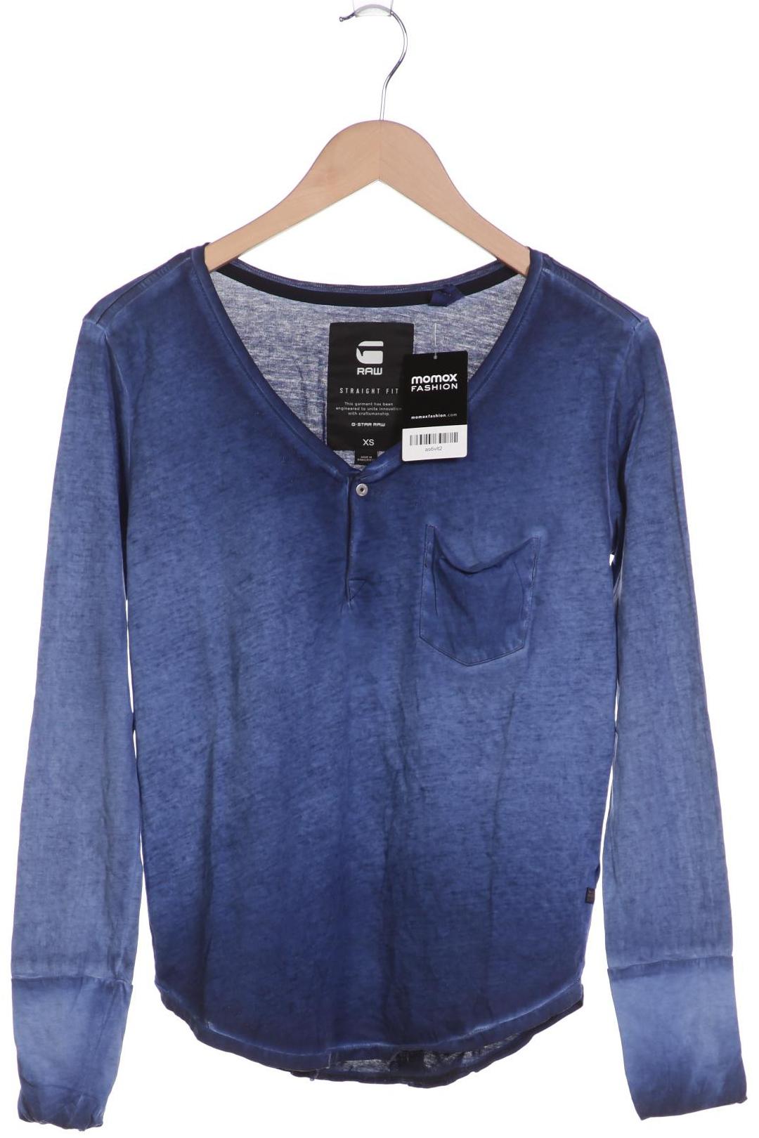 

G Star RAW Damen Langarmshirt, blau, Gr. 34