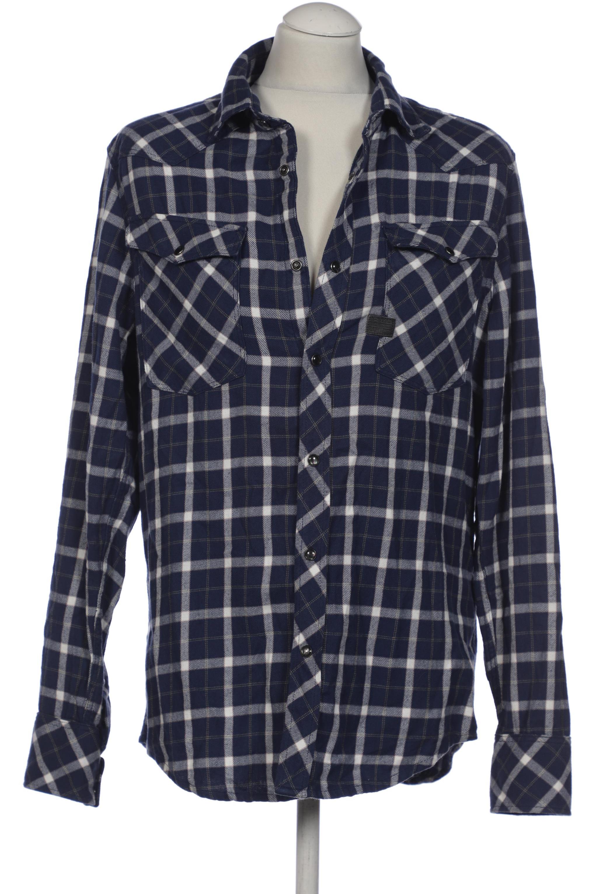 

G-STAR RAW Herren Hemd, marineblau