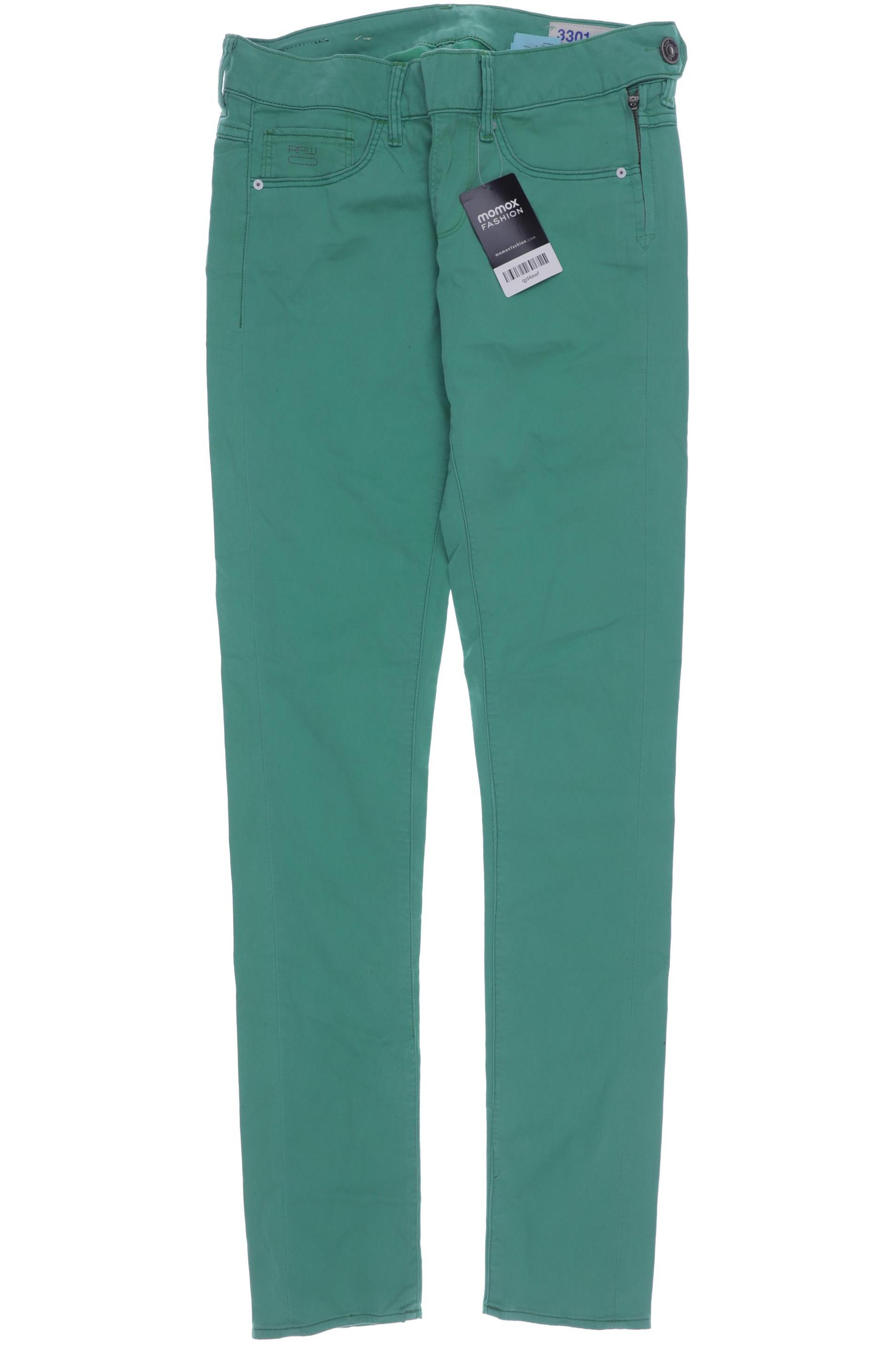 

G Star RAW Damen Stoffhose, grün, Gr. 26
