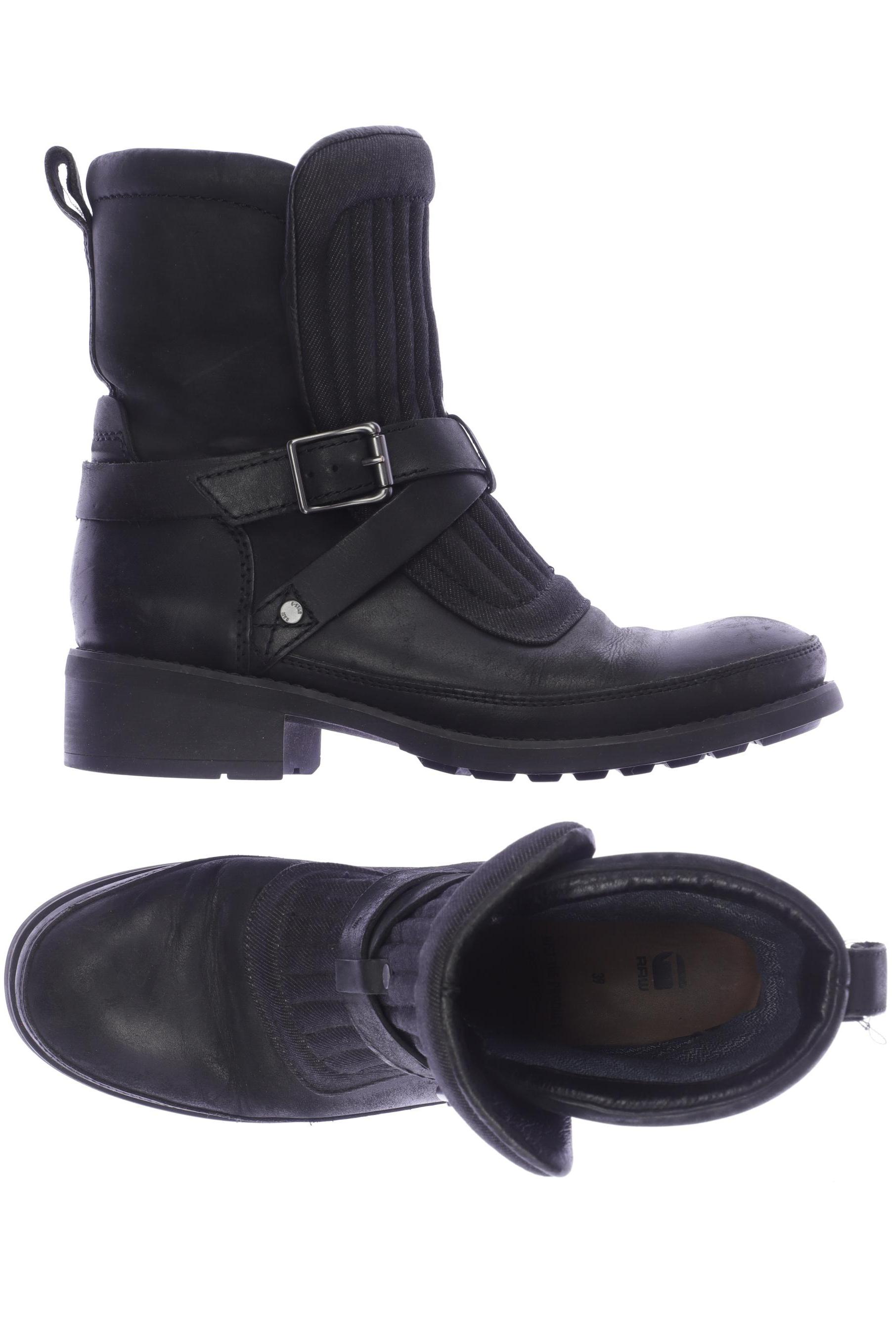 

G STAR RAW Damen Stiefelette, schwarz
