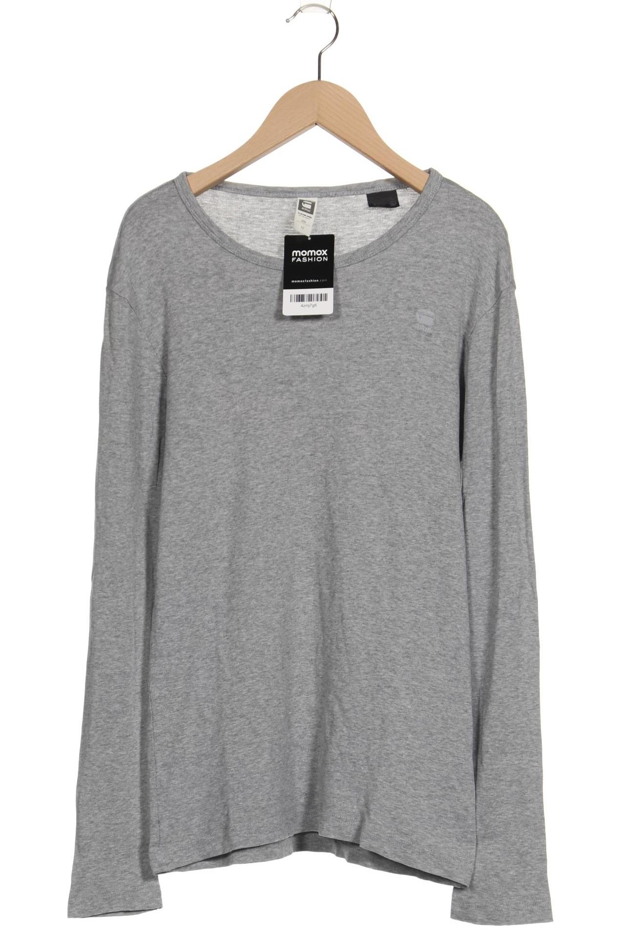 

G Star RAW Herren Langarmshirt, grau, Gr. 48