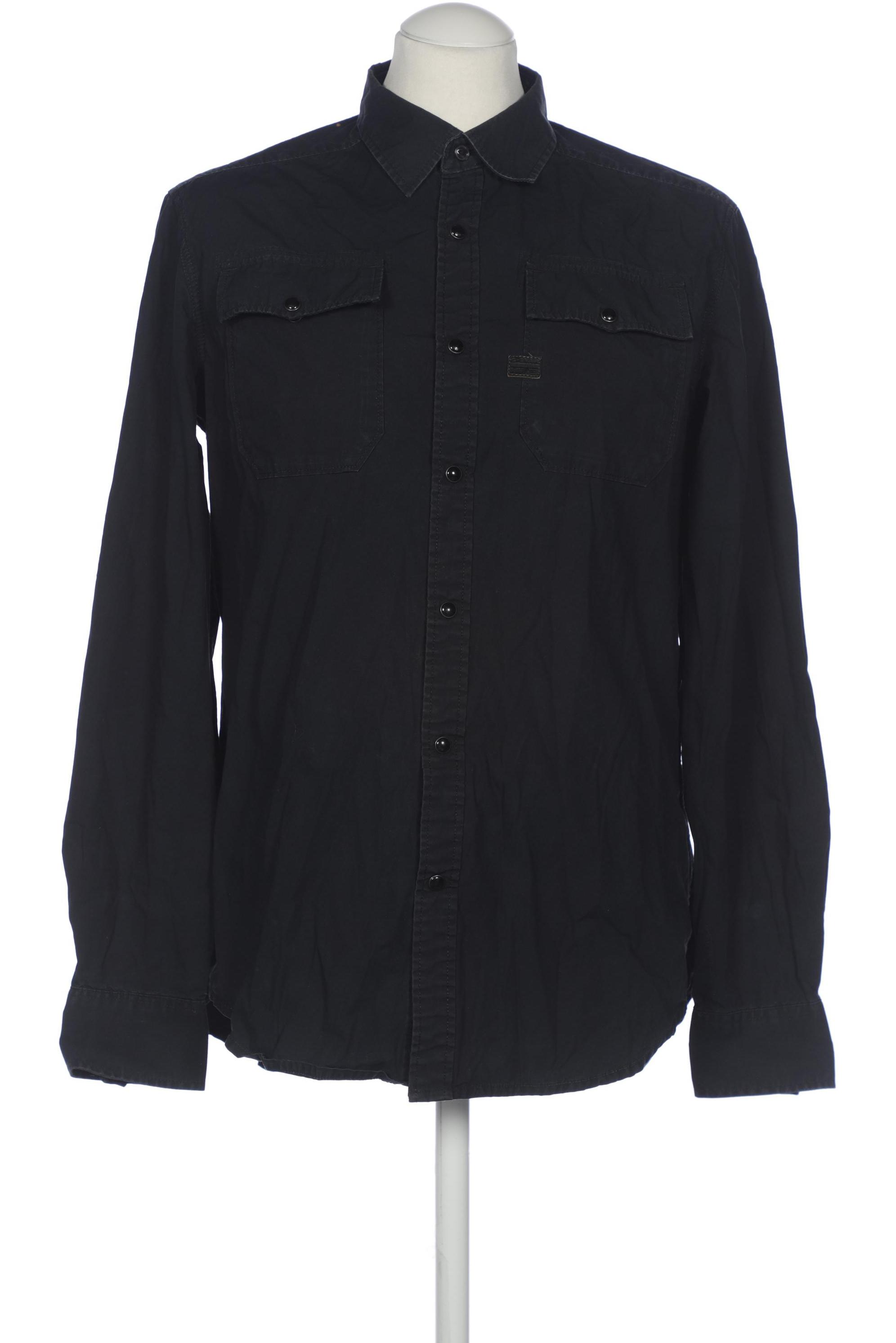 

G Star RAW Herren Hemd, schwarz, Gr. 48