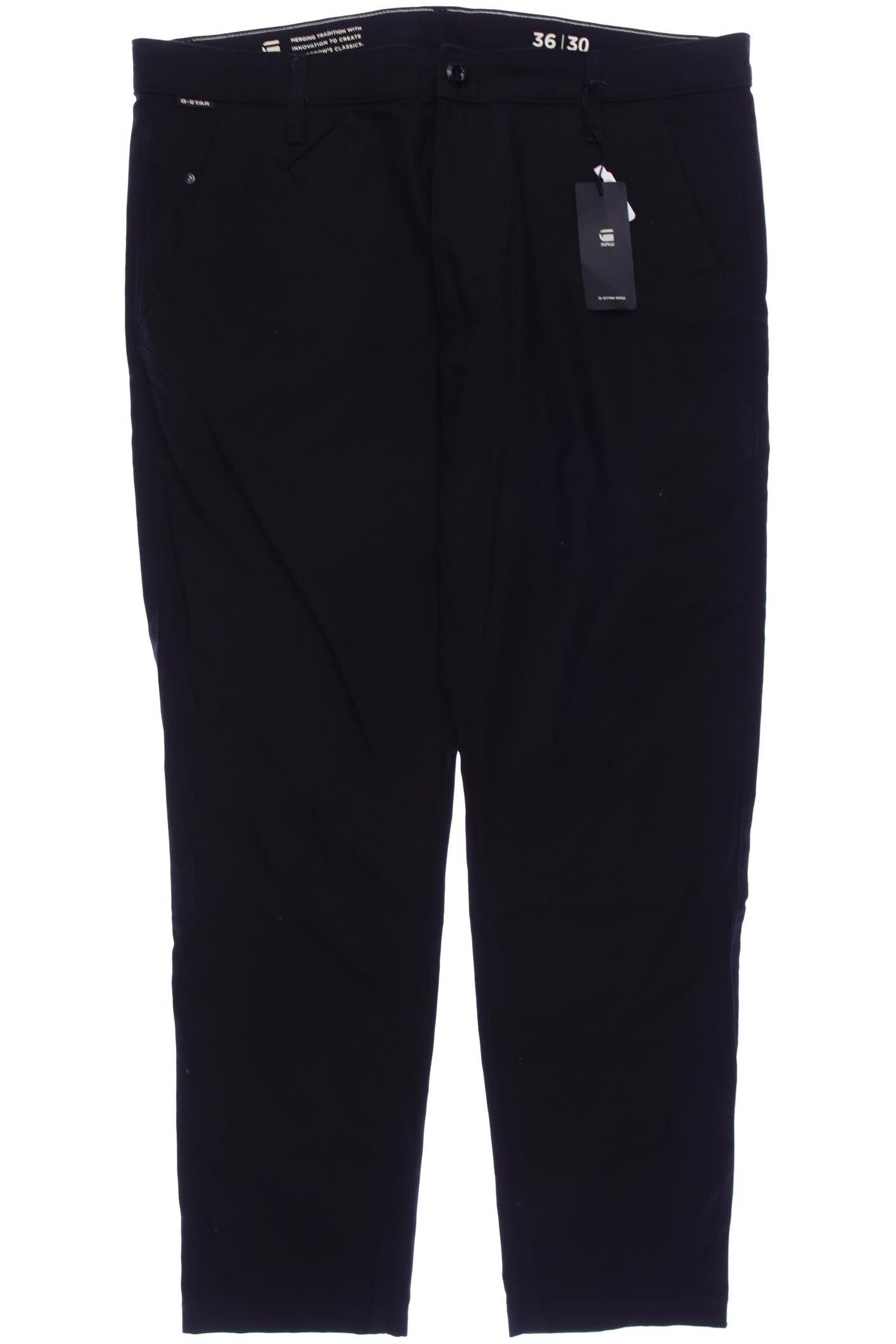 

G STAR RAW Herren Stoffhose, schwarz