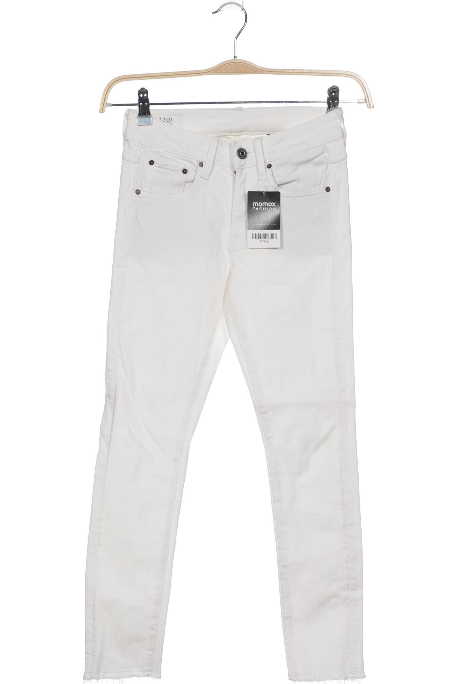

G Star RAW Damen Jeans, weiß, Gr. 25