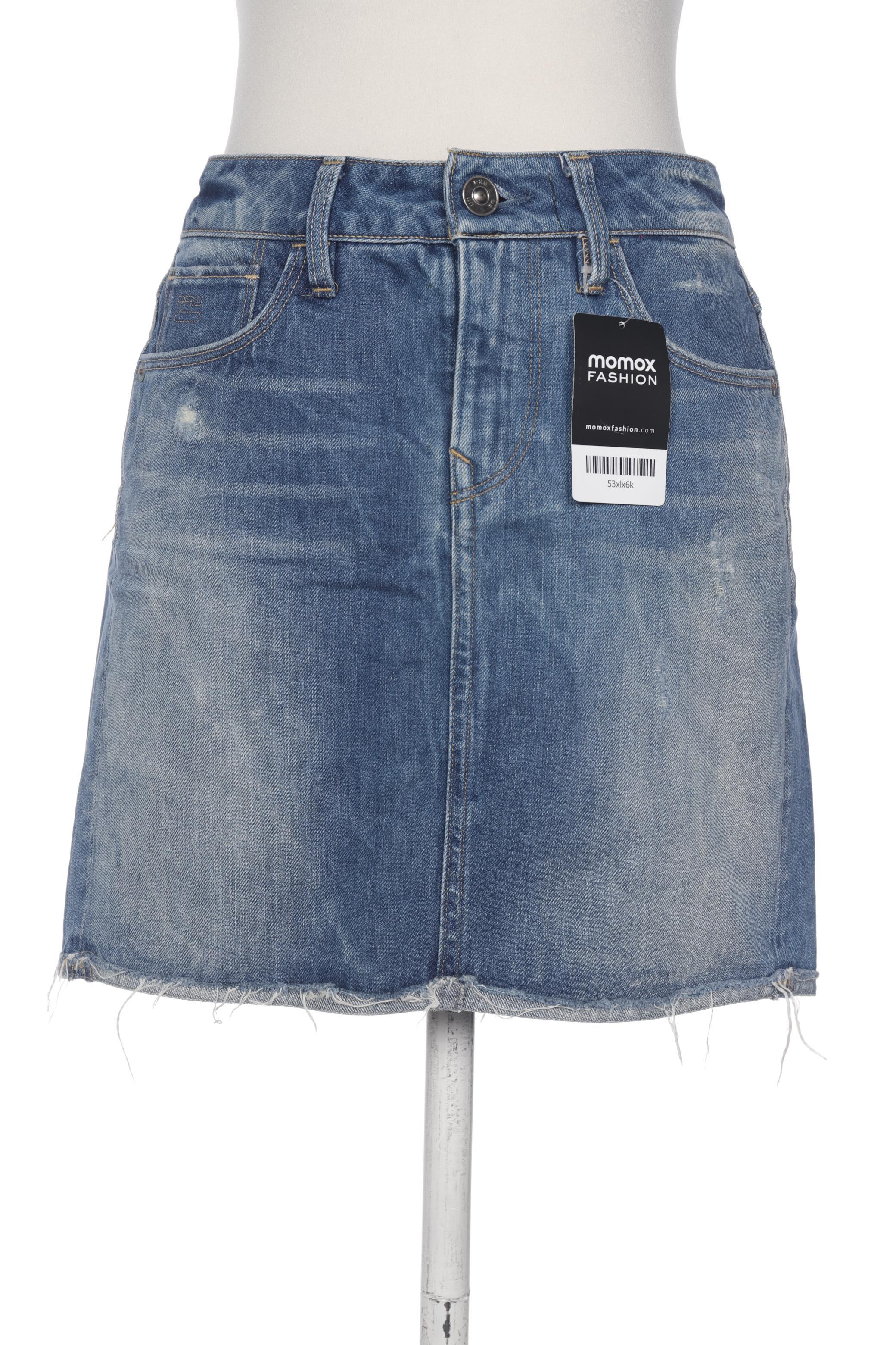 

G STAR RAW Damen Rock, blau