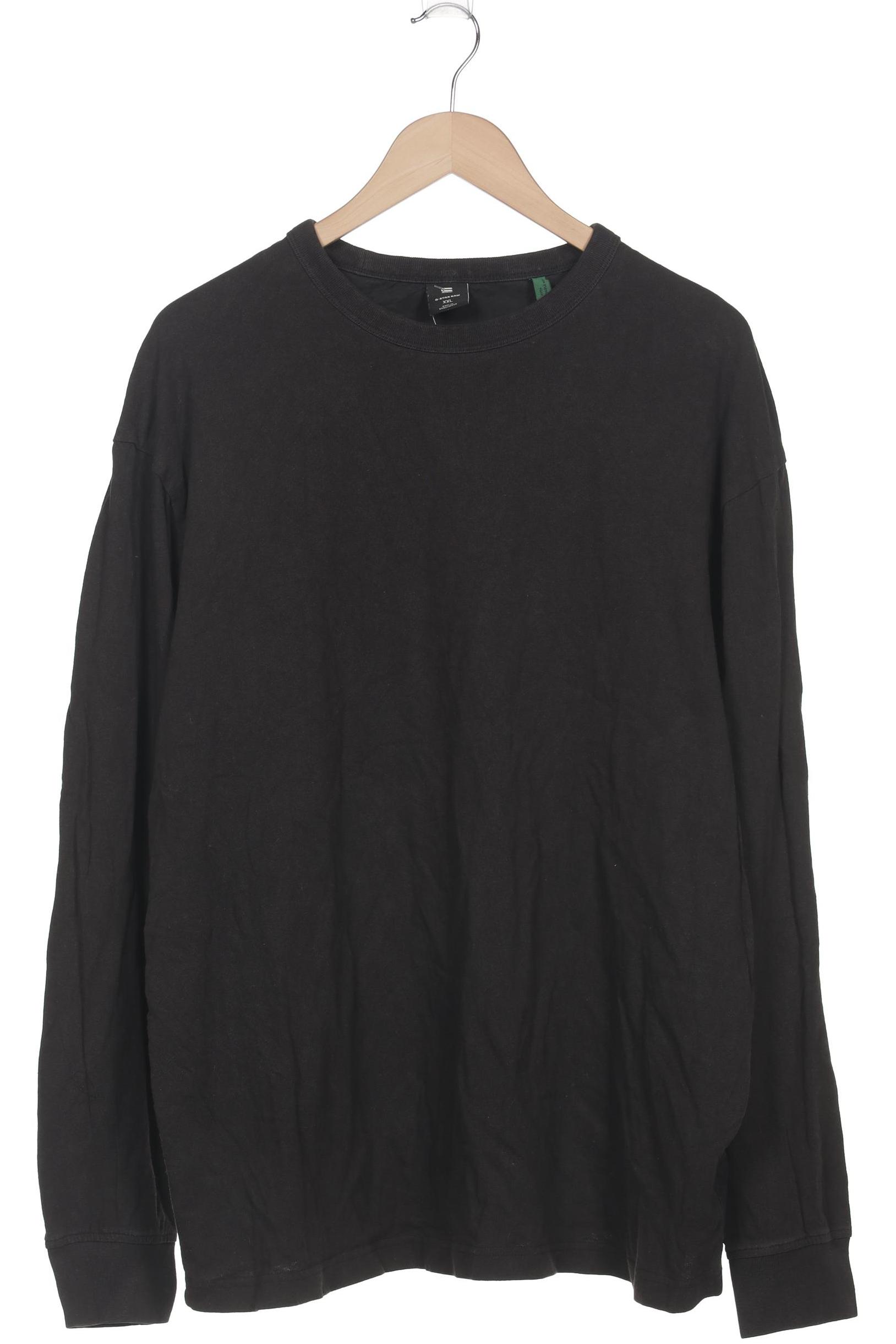 

G Star RAW Herren Langarmshirt, schwarz, Gr. 56