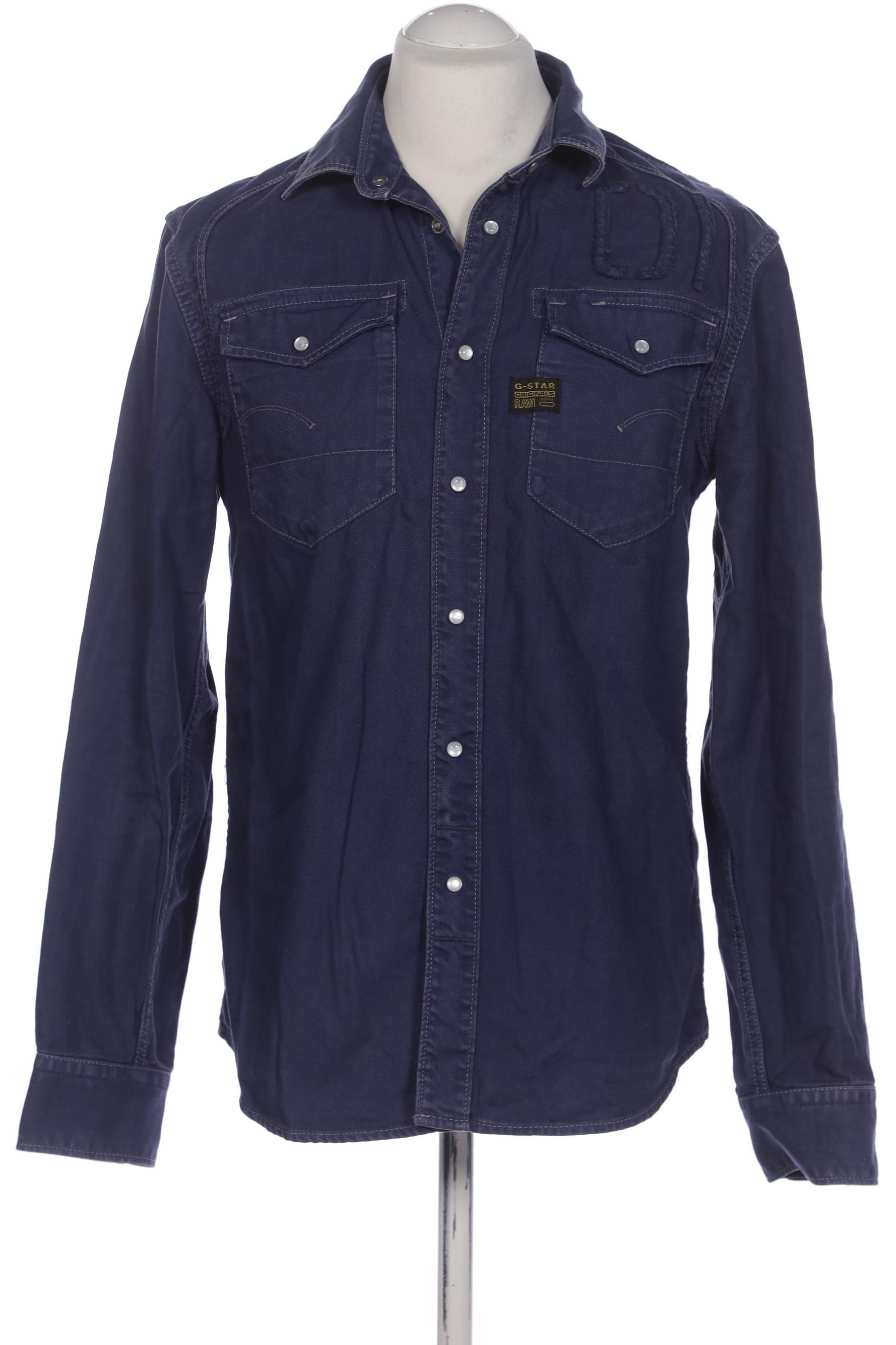 

G Star RAW Herren Hemd, blau, Gr. 52