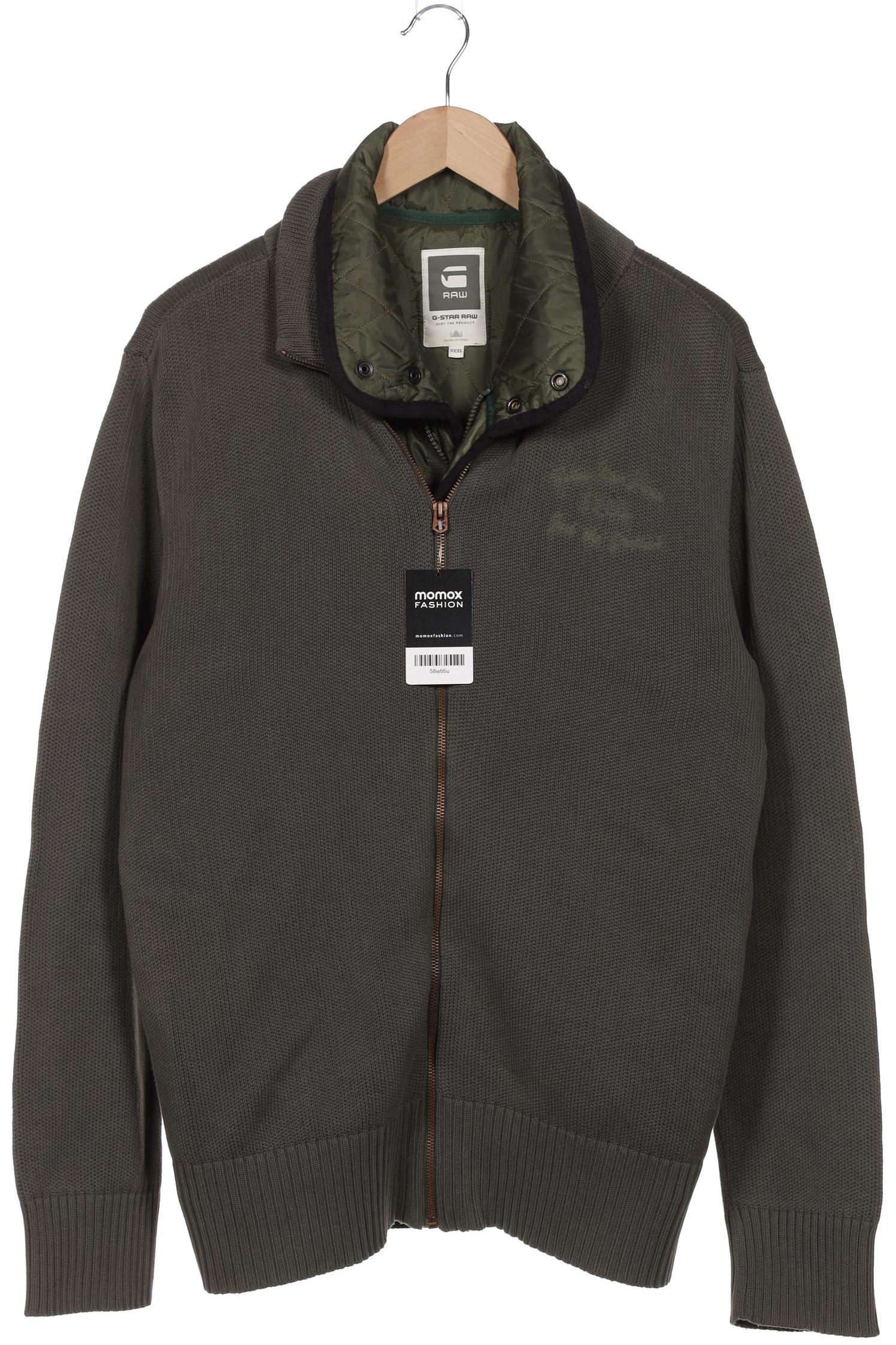 

G Star RAW Herren Strickjacke, grün, Gr. 58